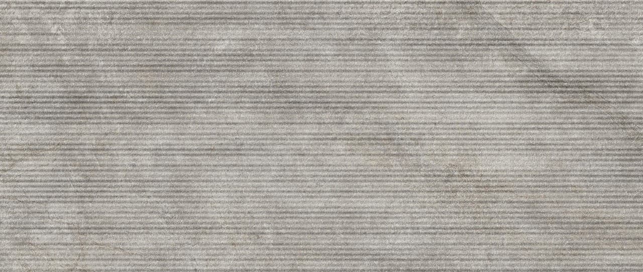 3D Wide Silver Grey
