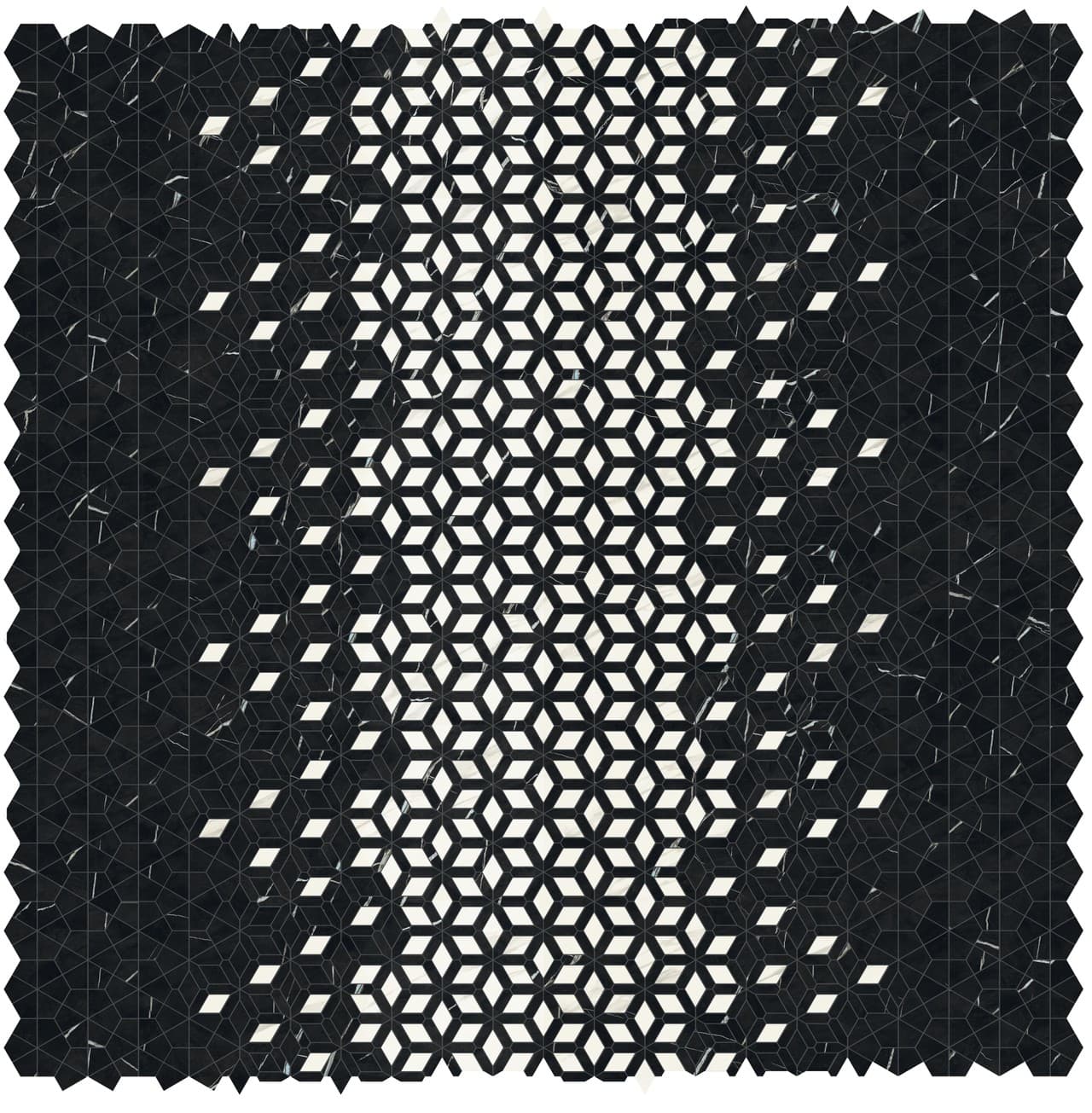 MB Black Terra Diamond in architectural space