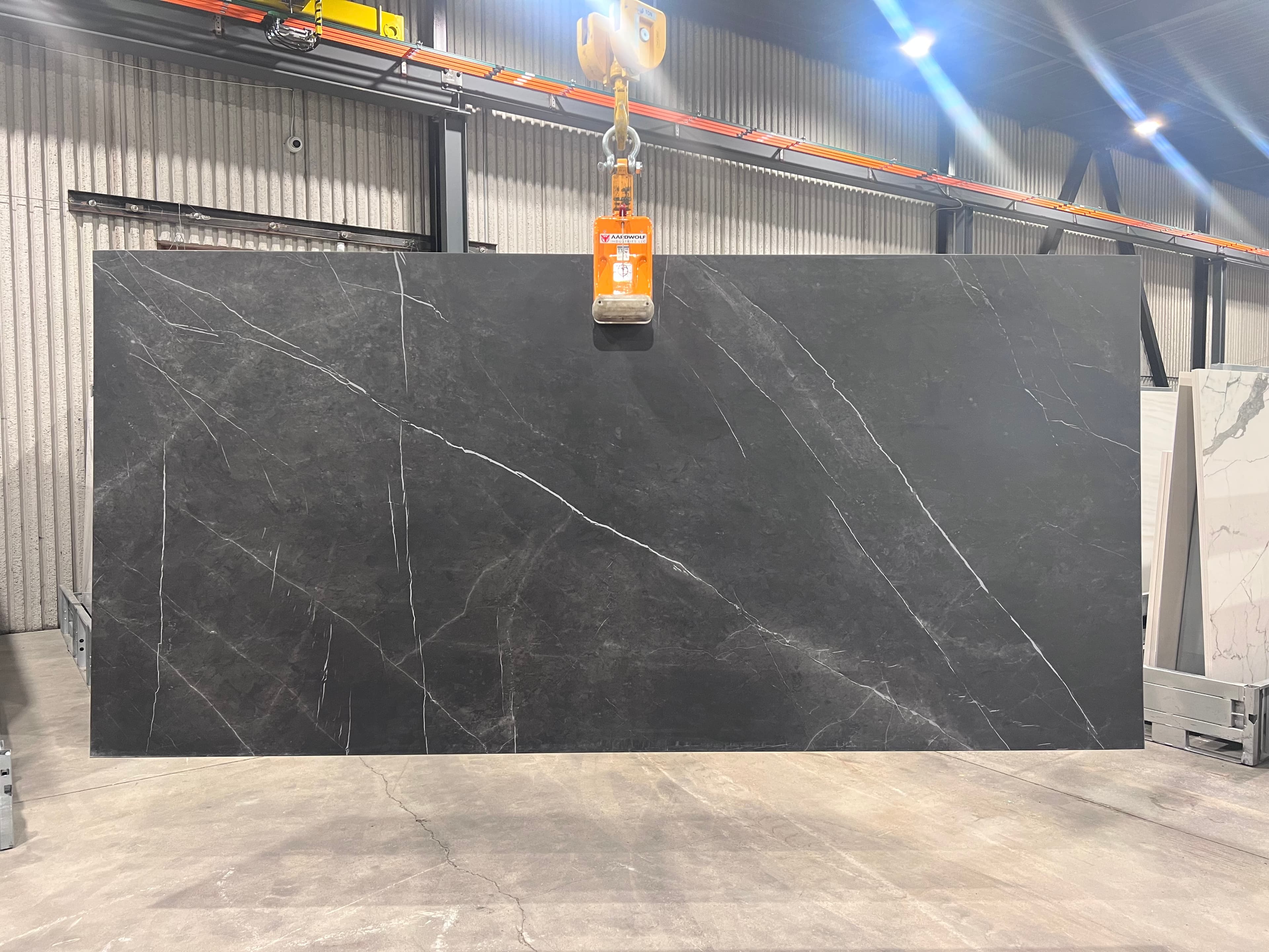NS Pietra Grey in architectural space