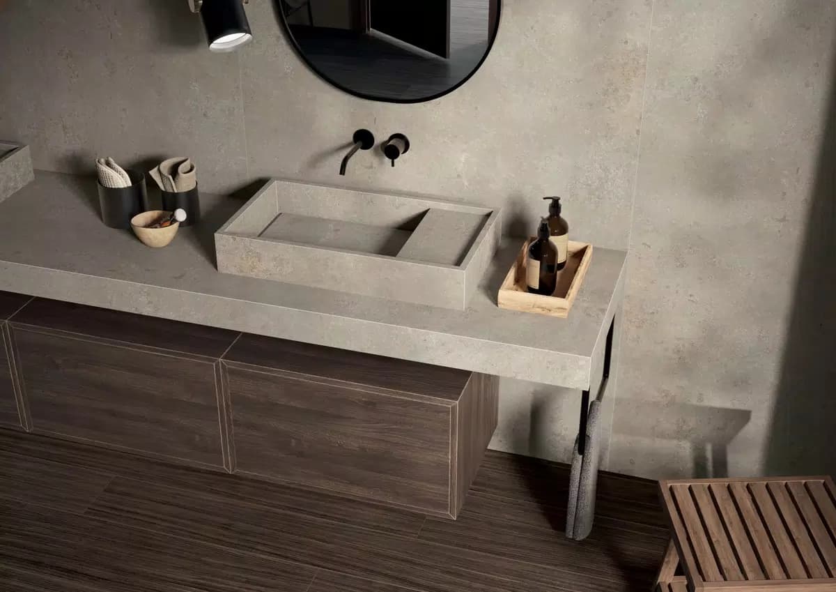 Stone Jura in architectural space