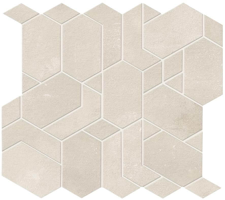 White Mosaico Shapes