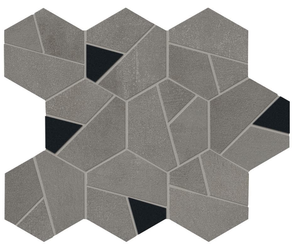 Smoke Mosaico Hex Black
