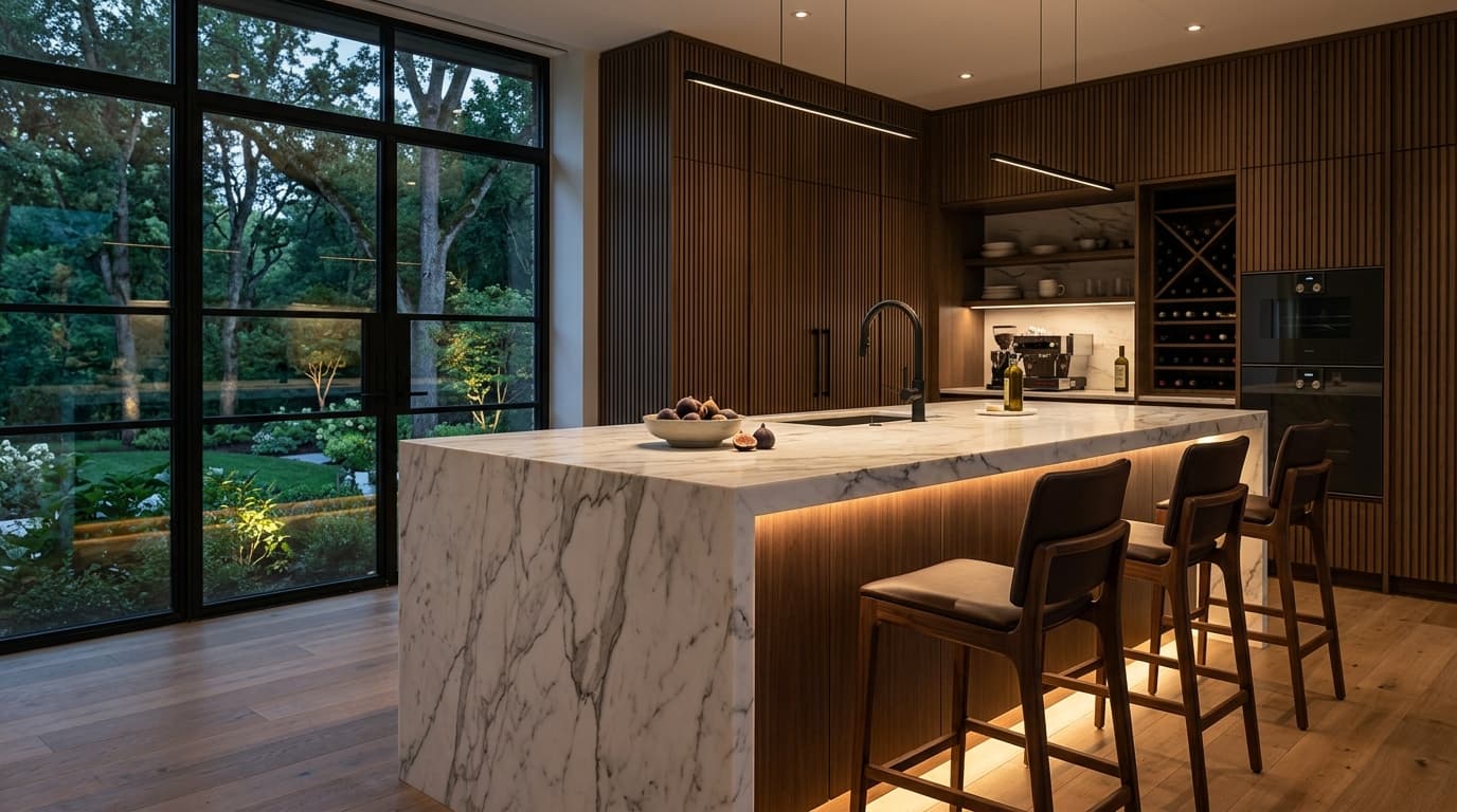 Nuovo Surfaces Luxury Kitchen