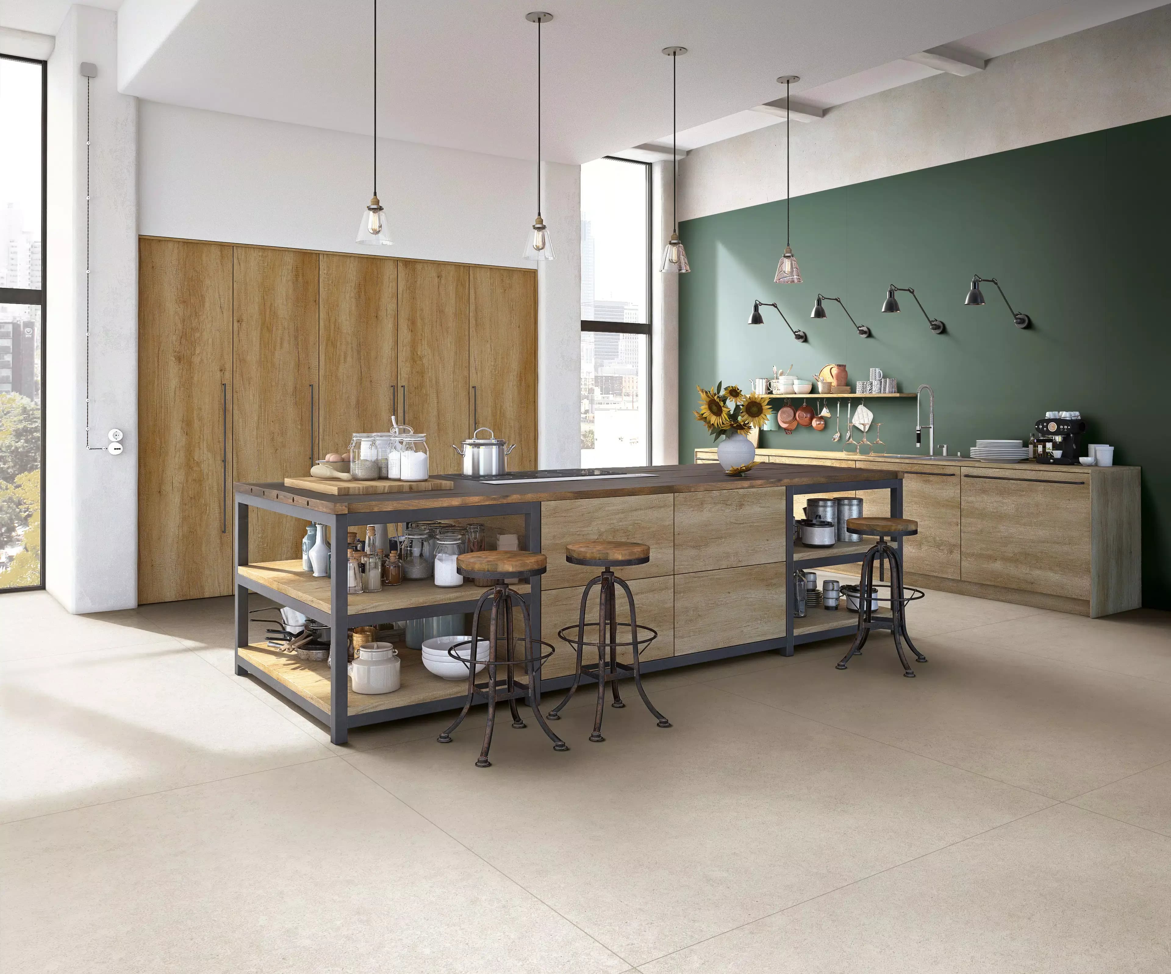 White Sandstone installation space
