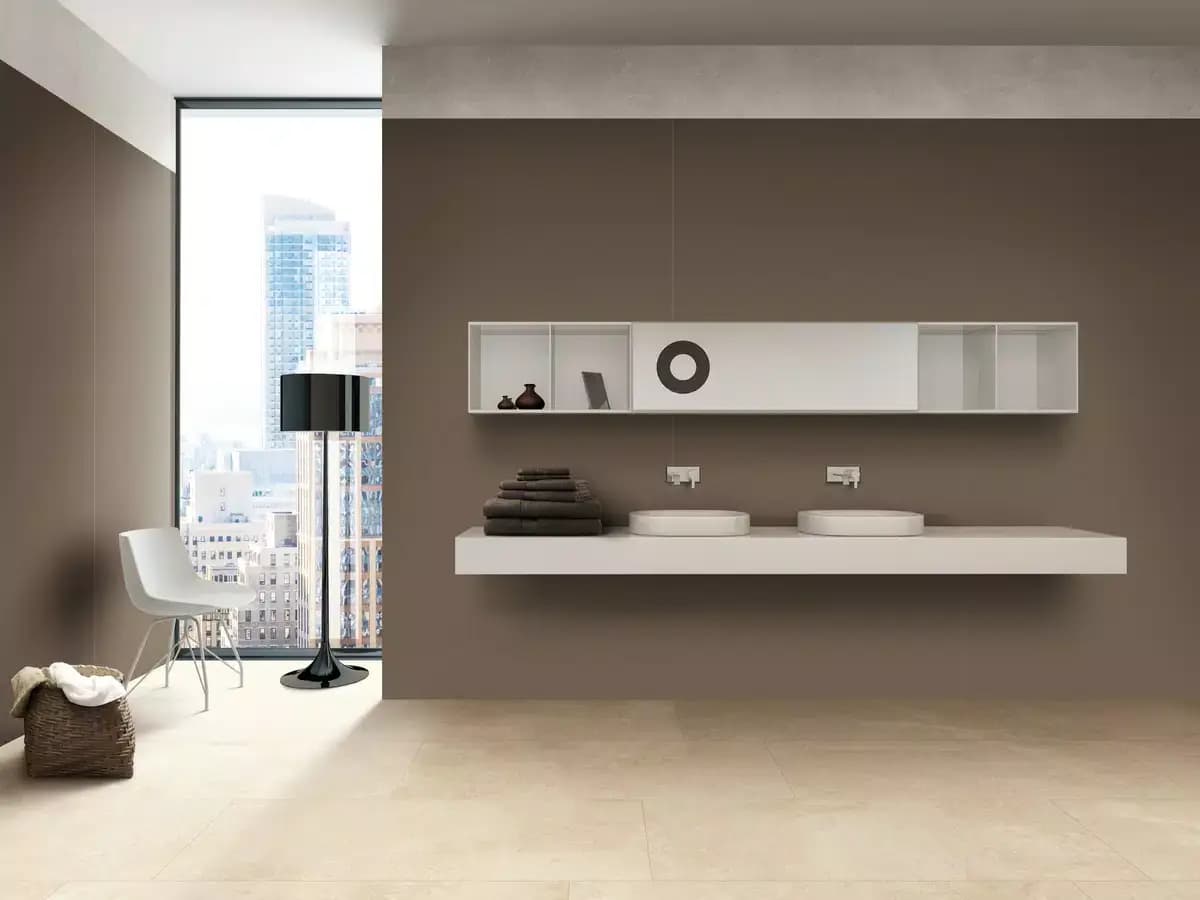 Cream Limestone installation space
