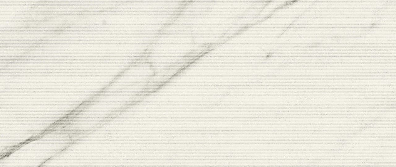 3D Wide Calacatta Blanco installation space