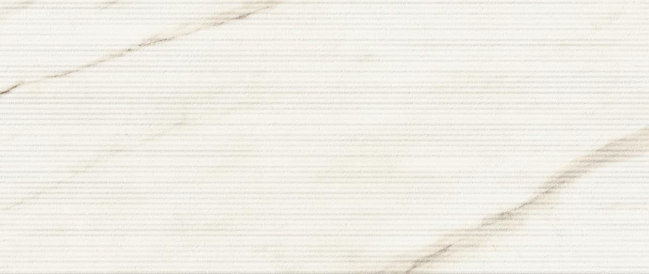 3D Wide Calacatta Creme installation space