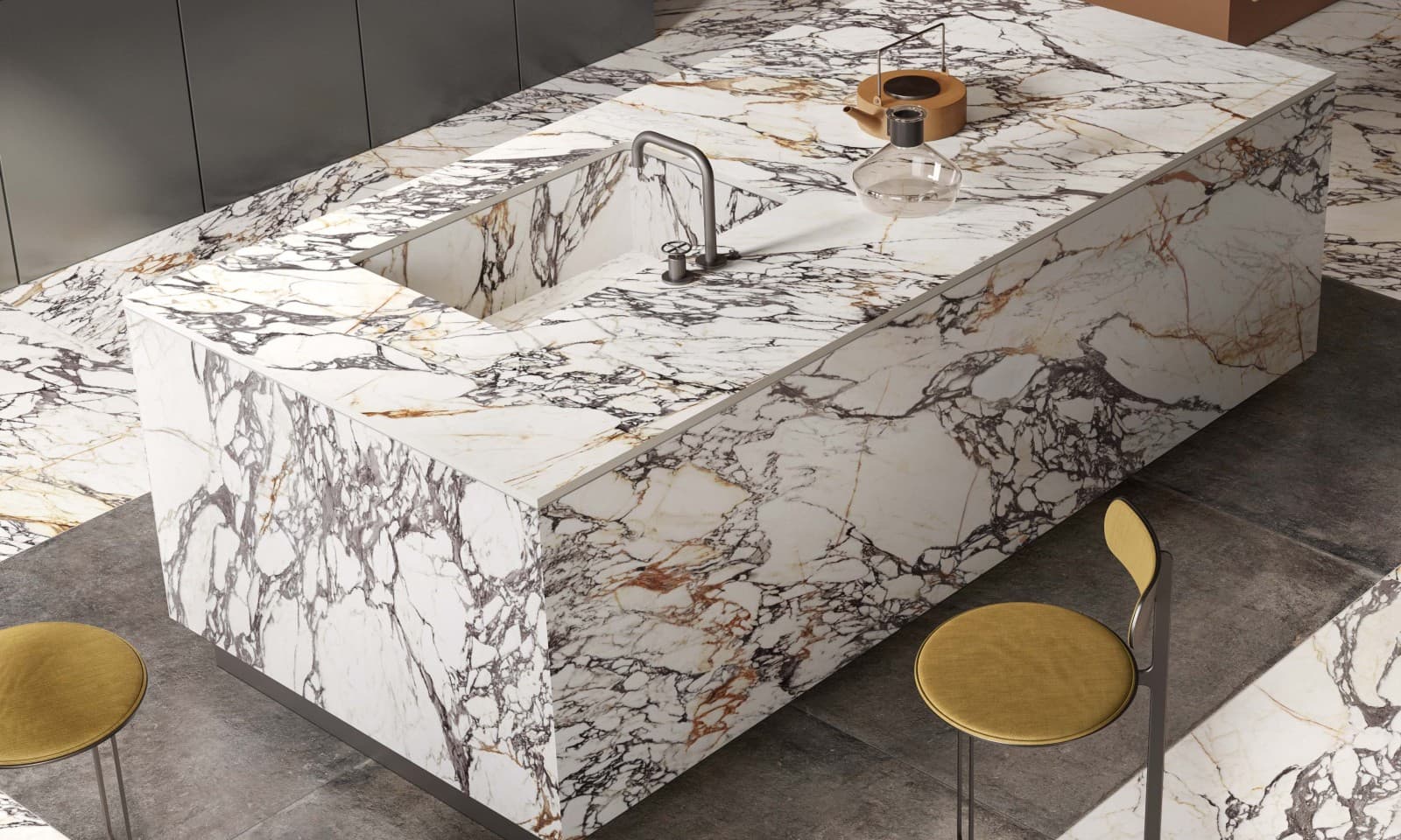 Corchia Gold installation space