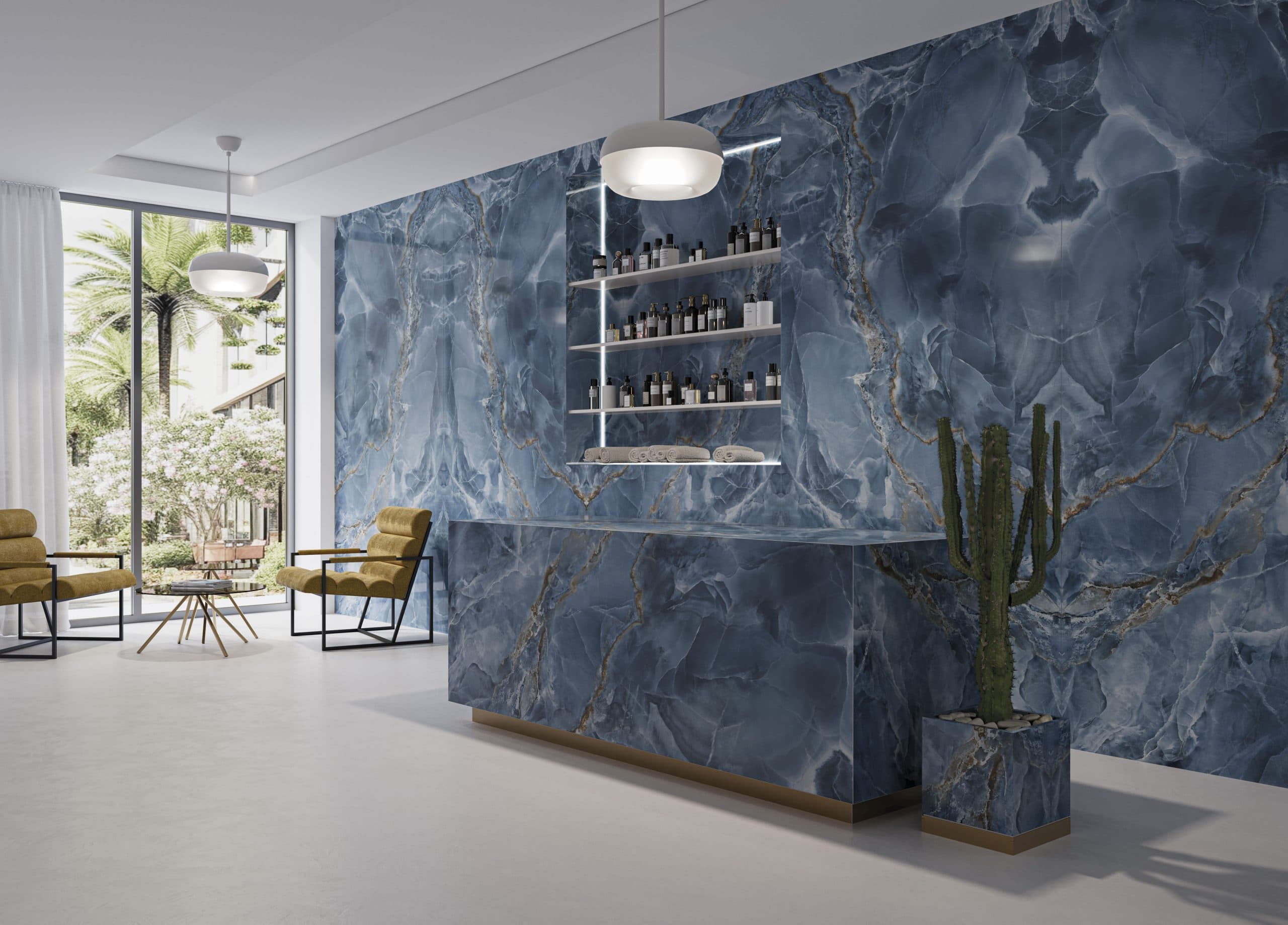 Onyx Cobalt Blu installation space