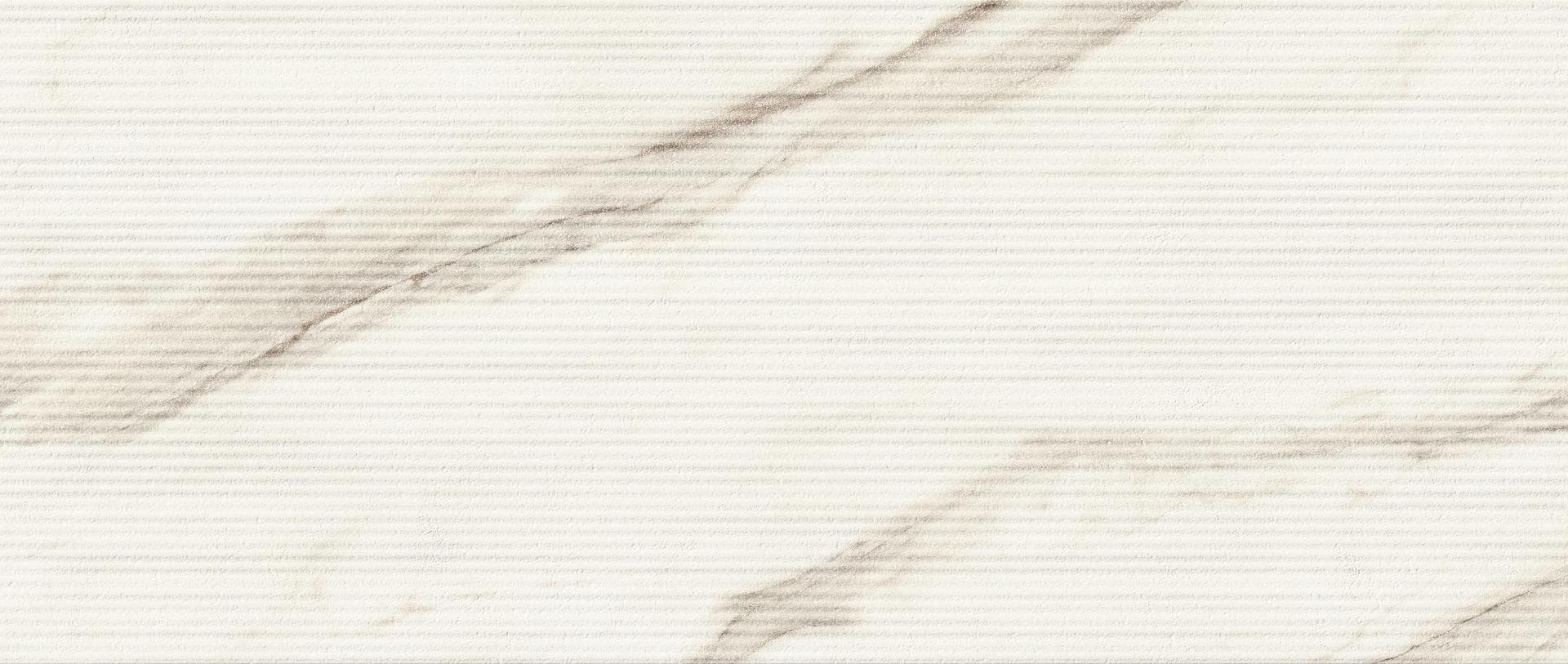 3D Crease Calacatta Bernini installation space