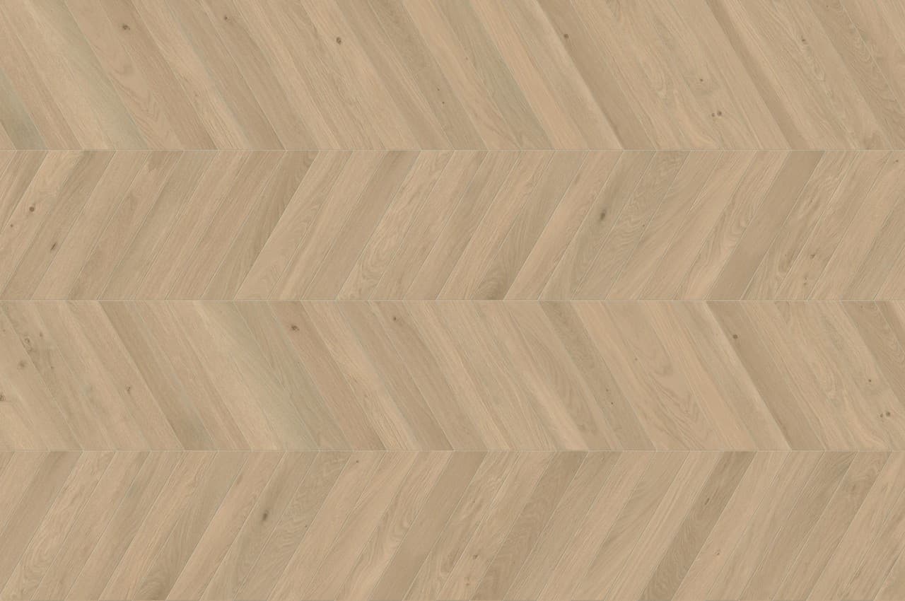 Moon Oak Chevron in architectural space