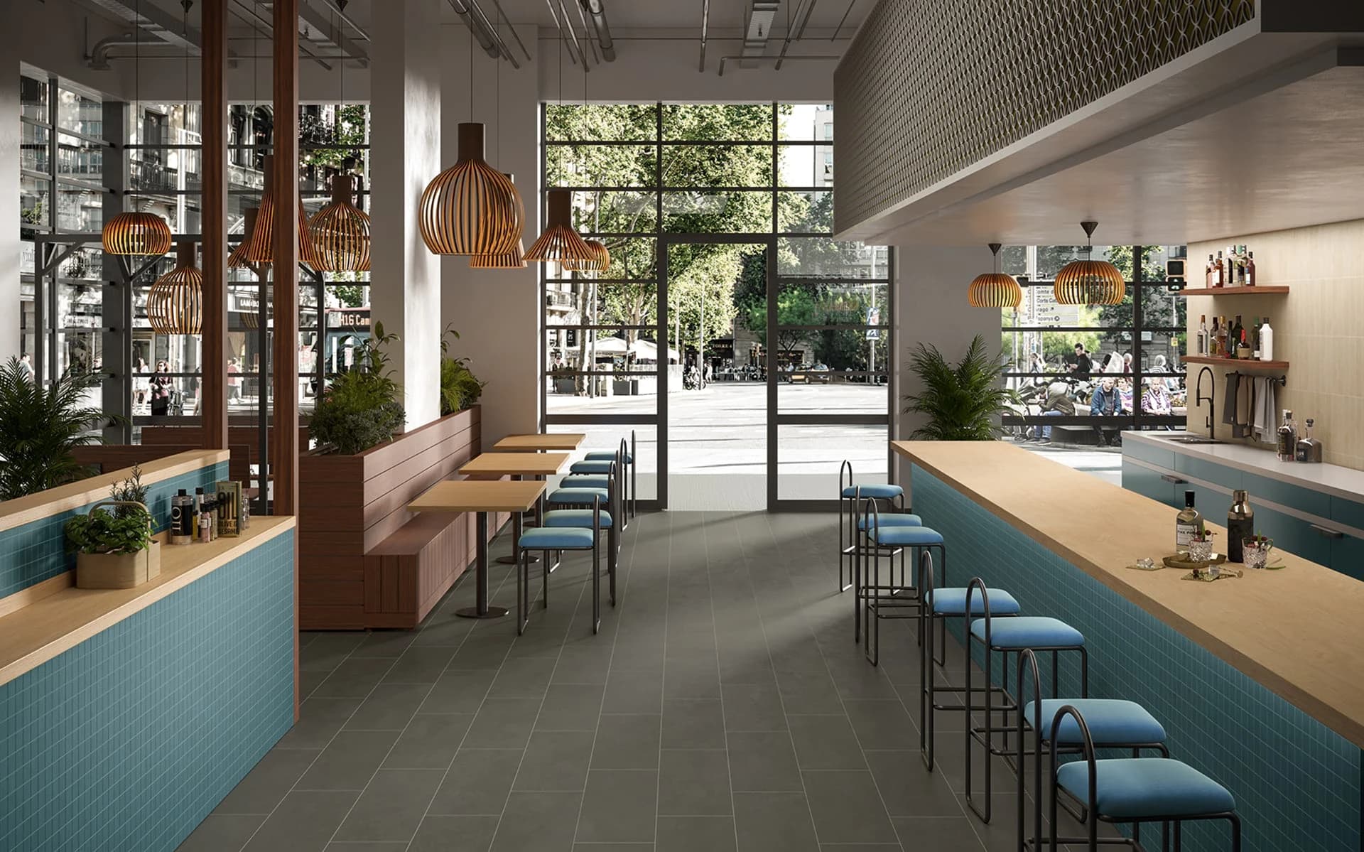 Cove Terra Denim installation space