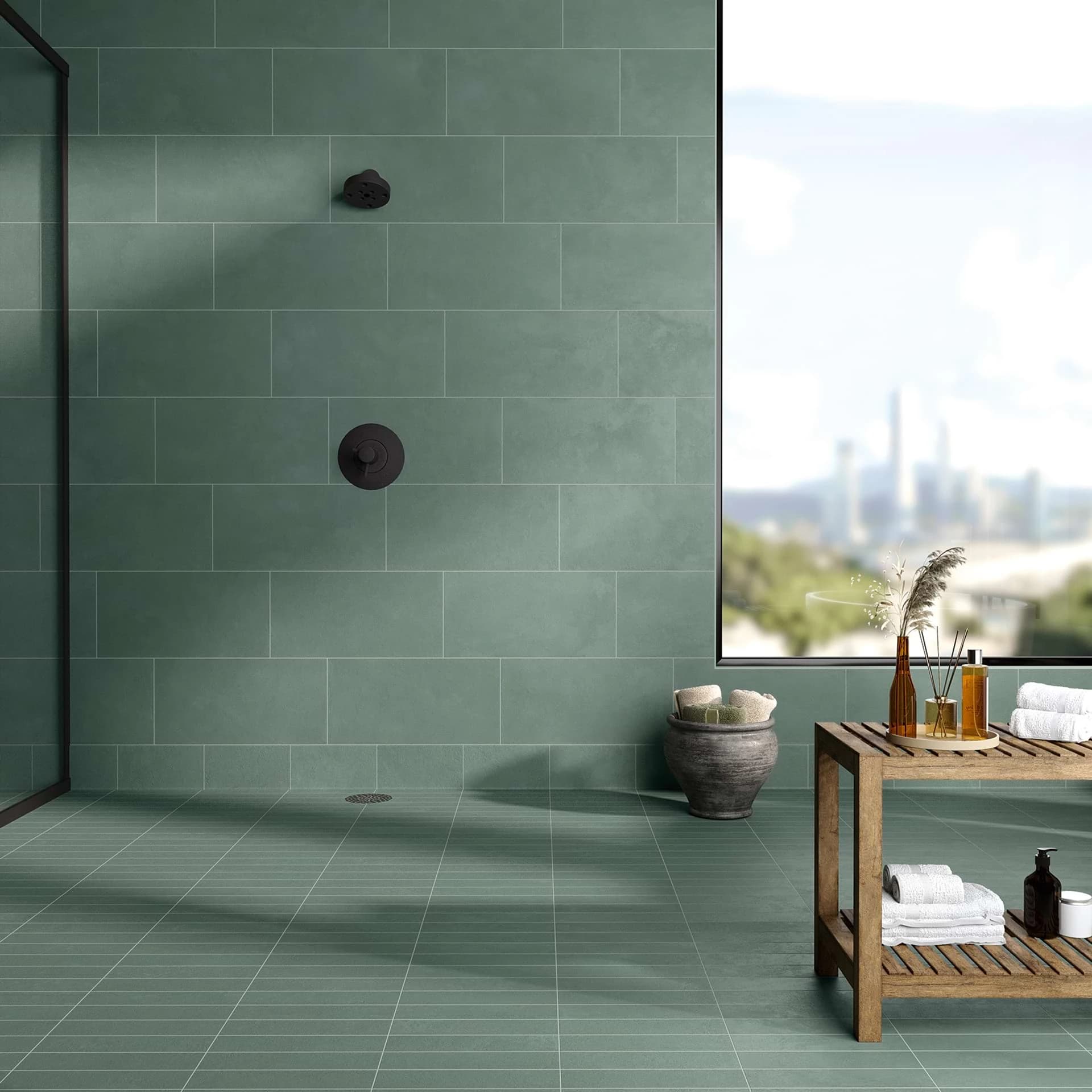 Cove Terra Jade installation space