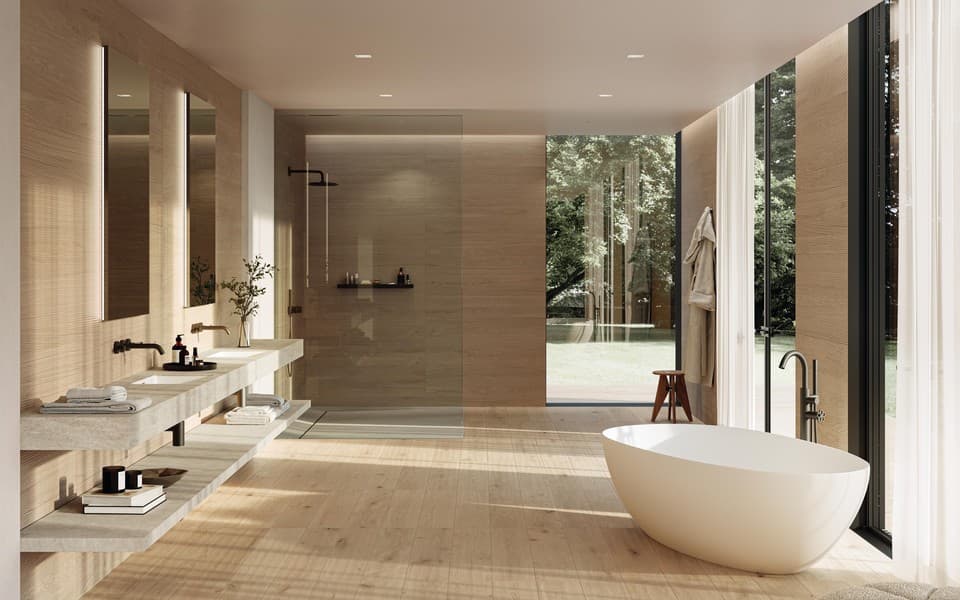 Moon Oak in architectural space