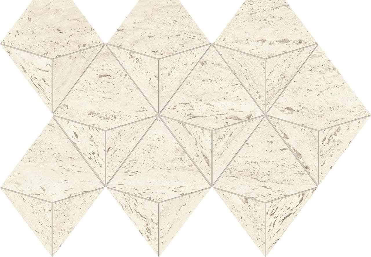 White Mosaico Origami
