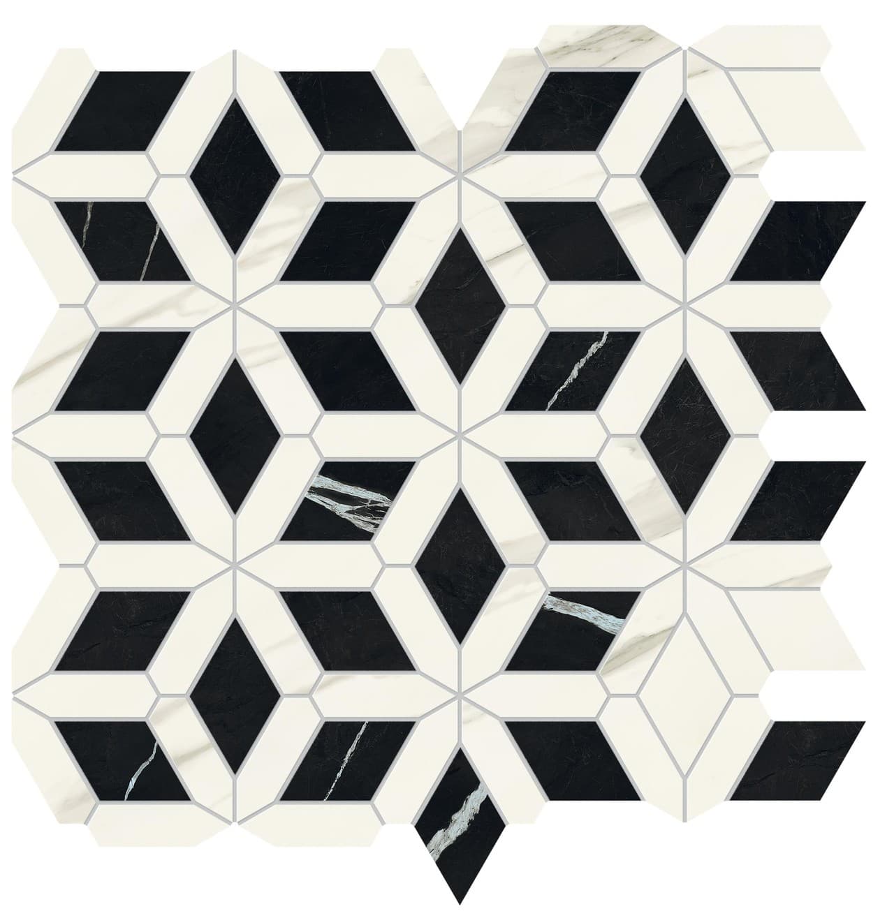 MB Calacatta Blanco Diamond installation space
