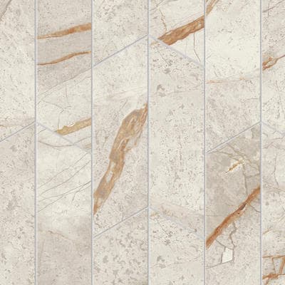 Marvel Diva White Everest Mosaico Chevron