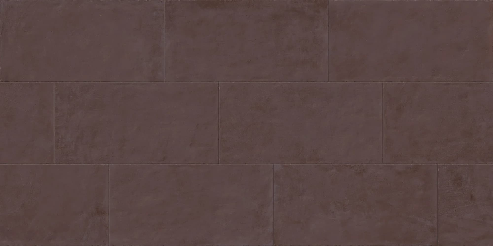 Earthen Marron in architectural space