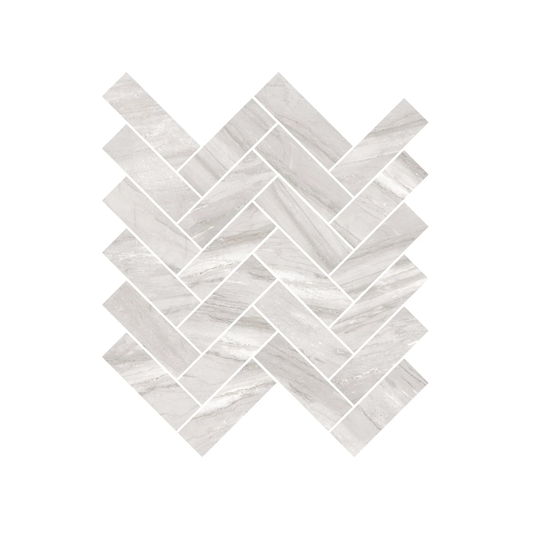 Epic Herringbone Mosaic installation space