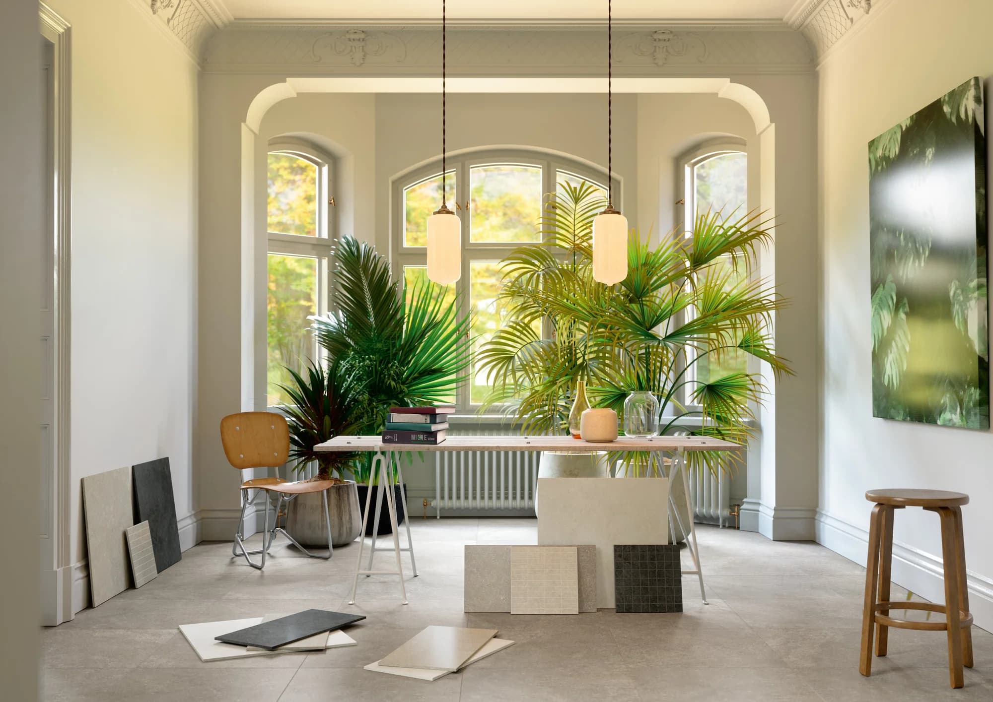 Atelier White Sand installation space