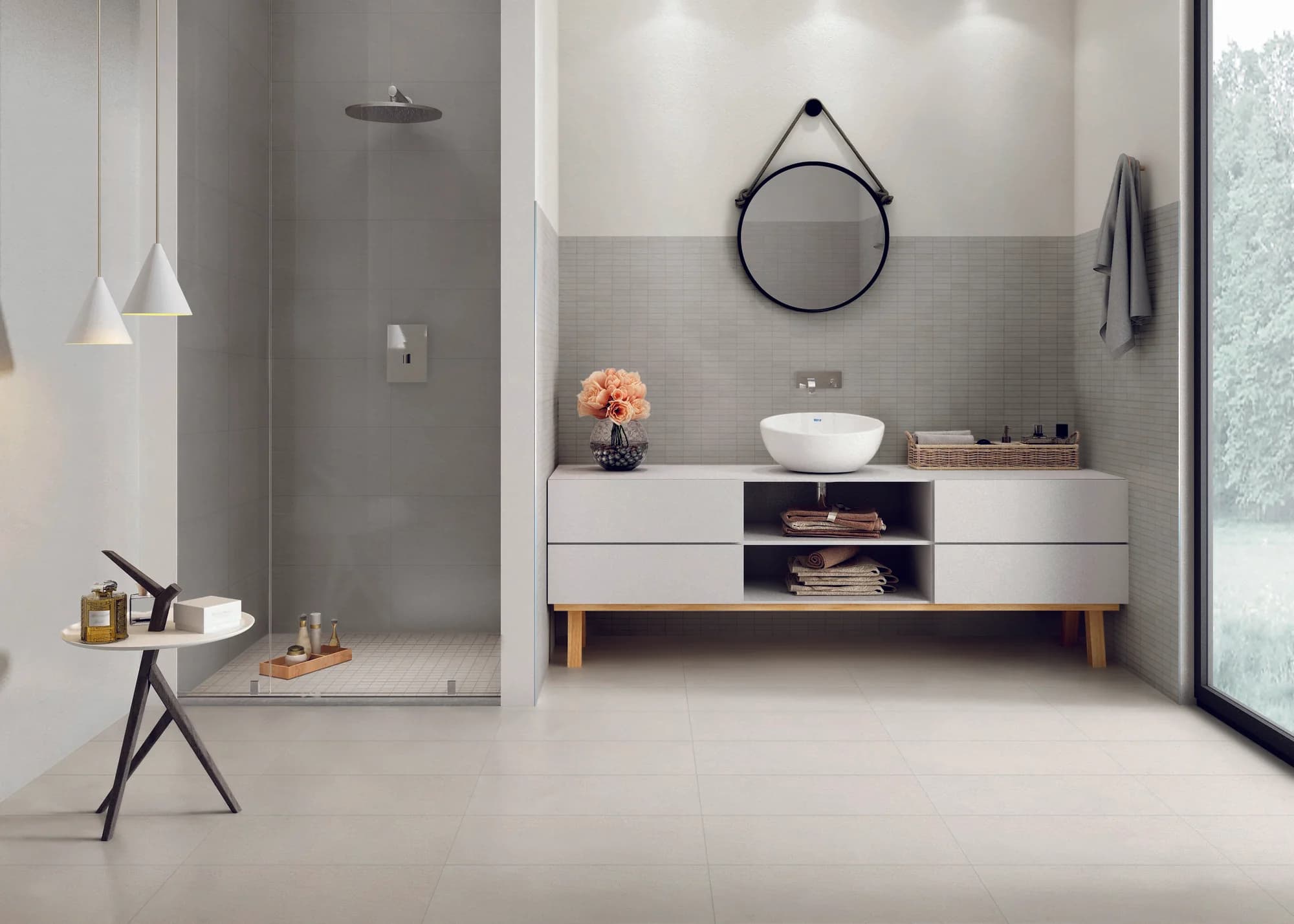 Basalt White installation space