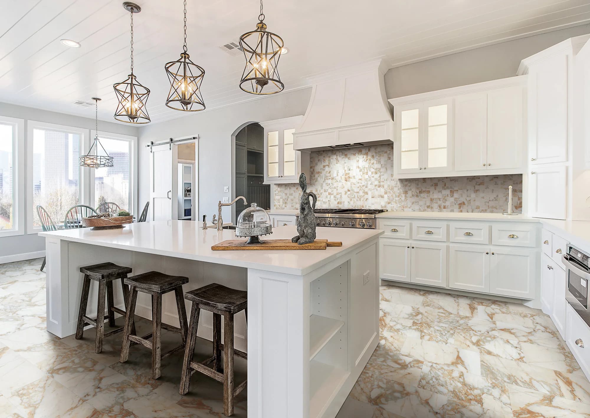 Classica Calacatta Gold installation space