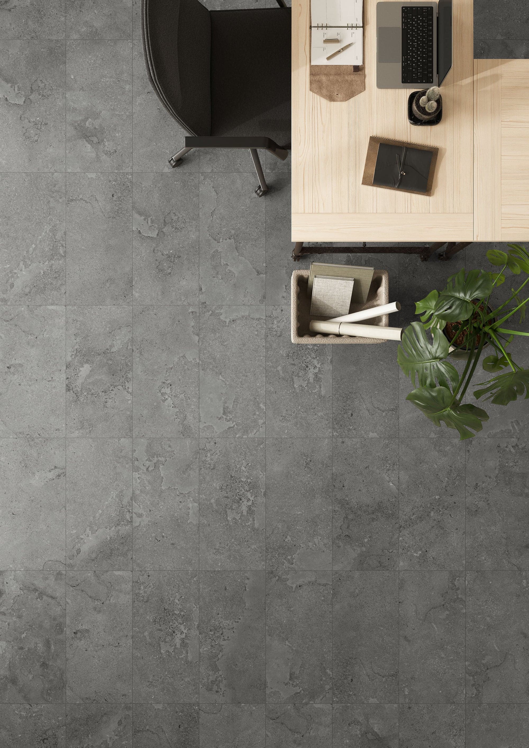 EcoStone Pumice Cross Cut installation space