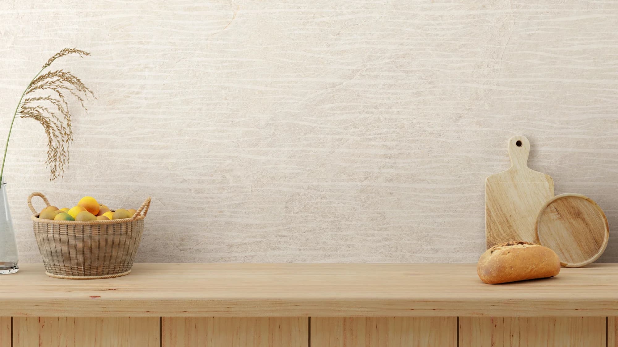 Farmhouse Living Alabaster Decor installation space