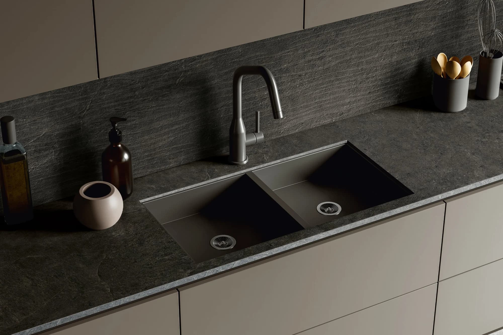 Farmhouse Living Slate Decor installation space