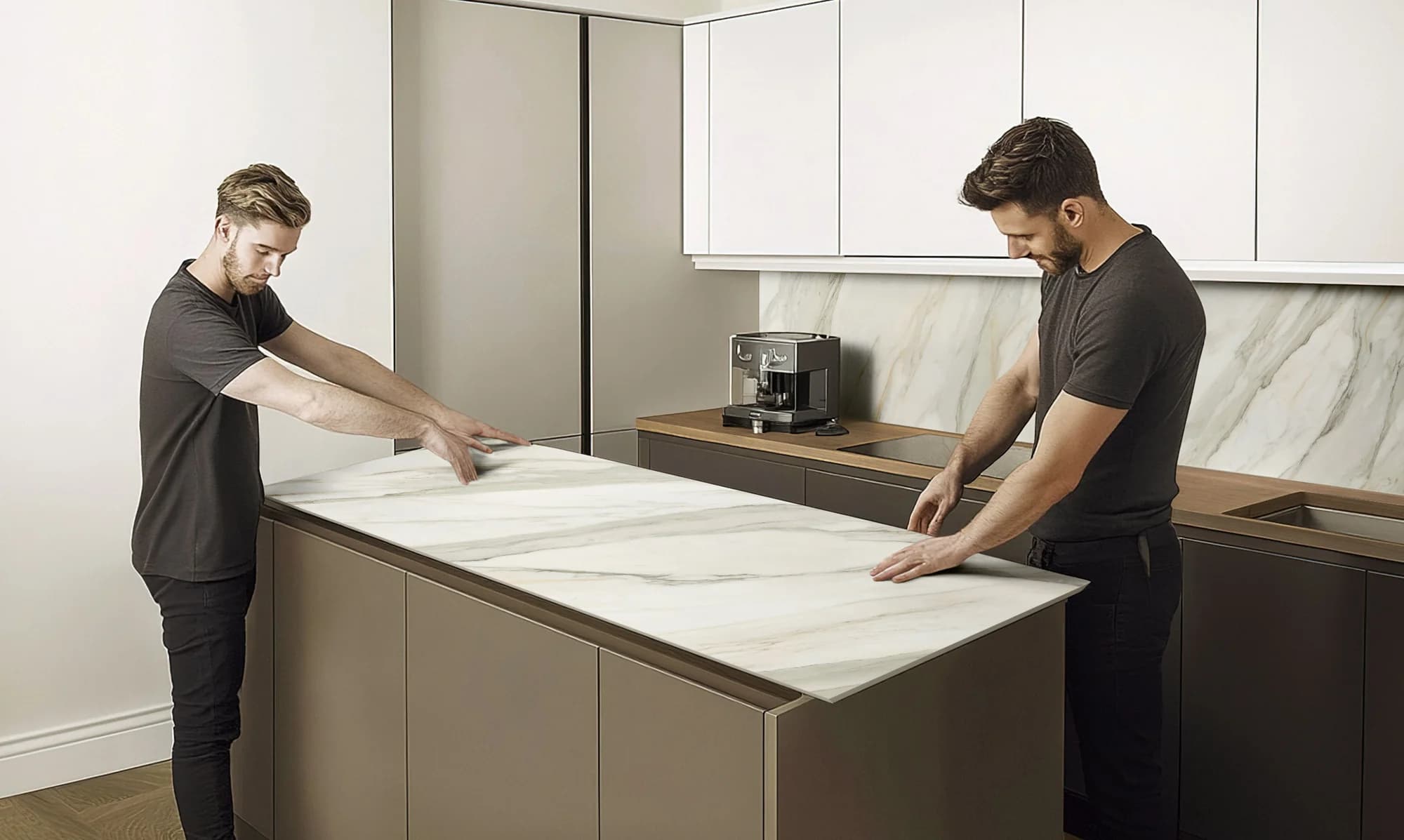 JEM Aria Gold Pre-Fab installation space