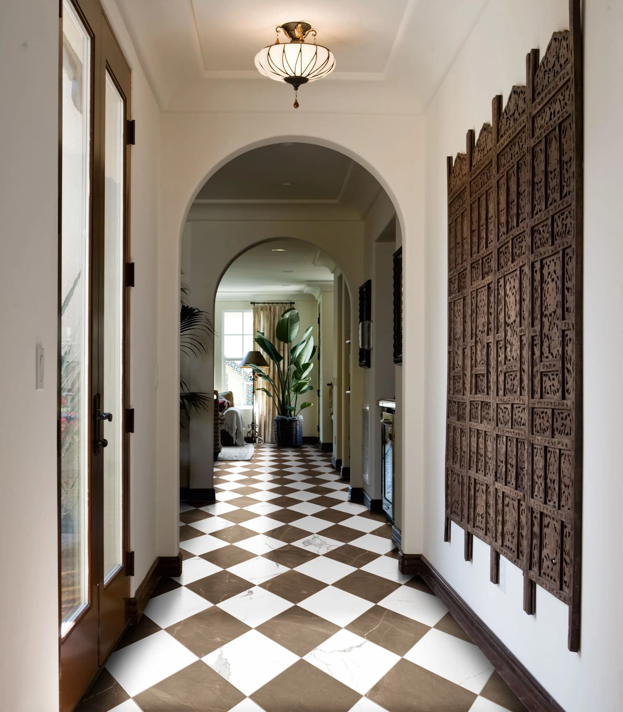 Luxury Calacatta installation space