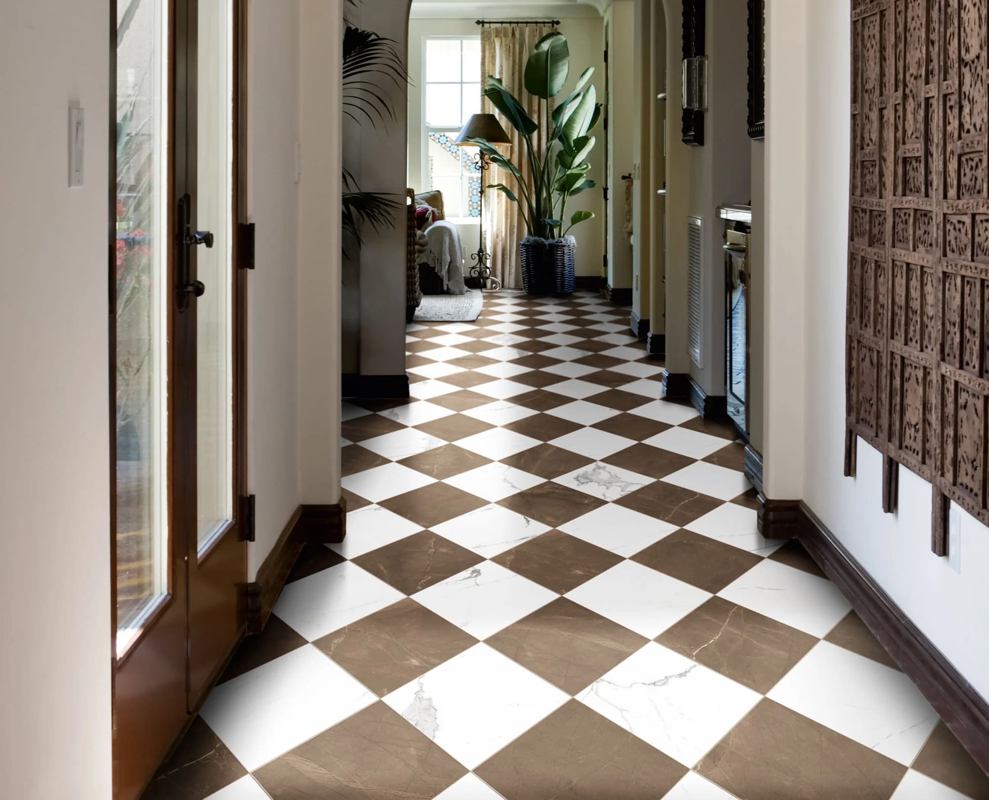 Luxury Amani Bronze architectural surface detail