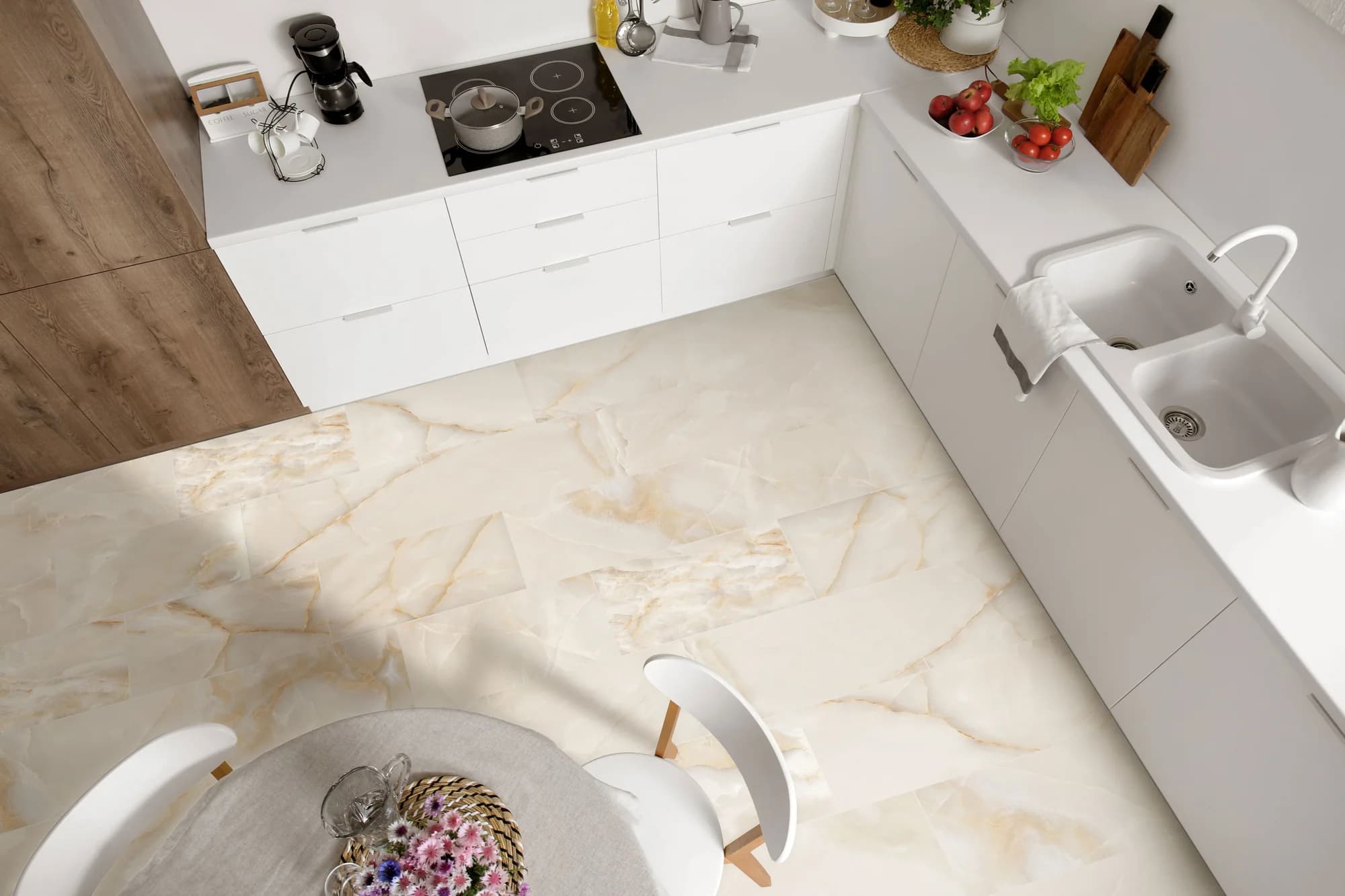 Onyx Beige installation space