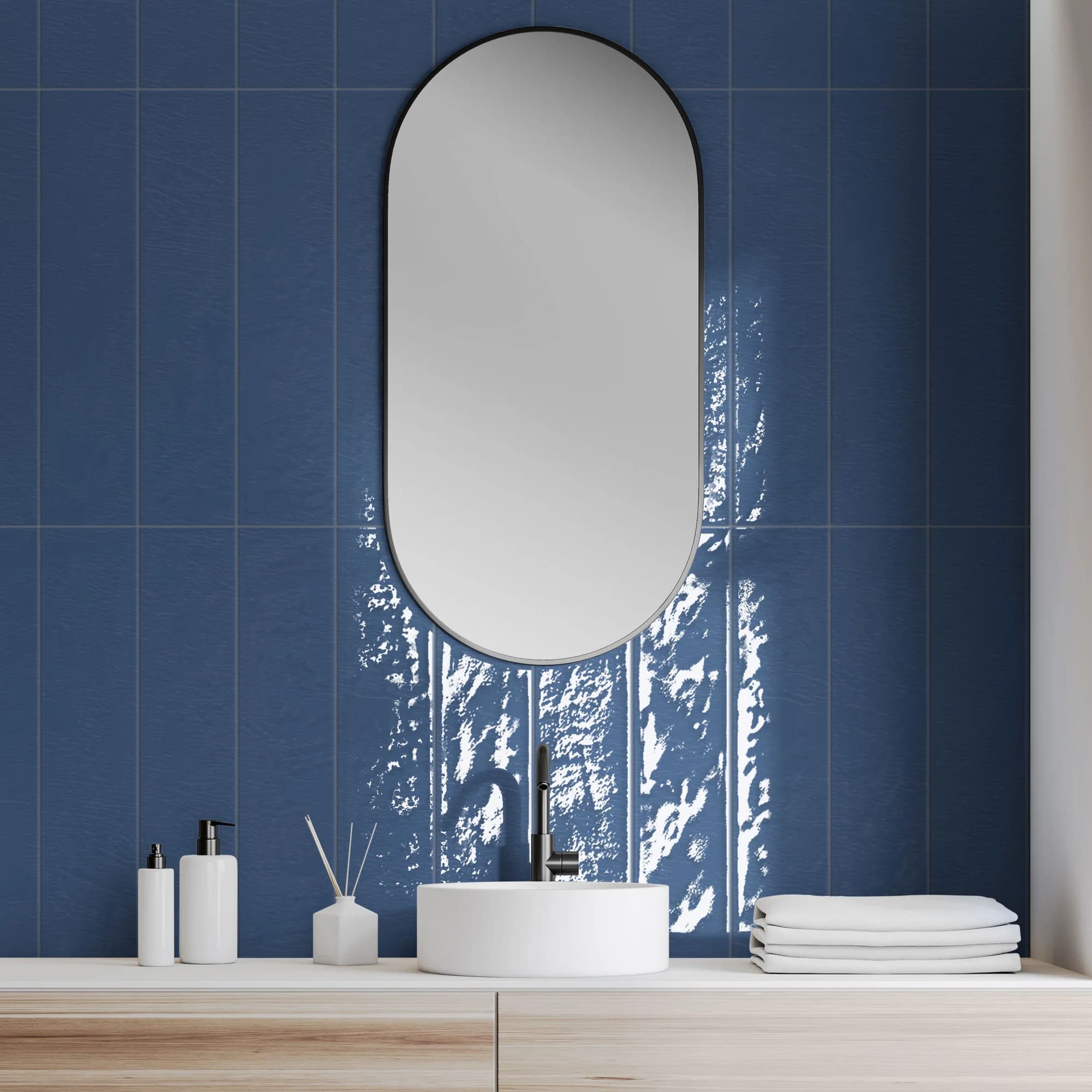 Playful Navy installation space