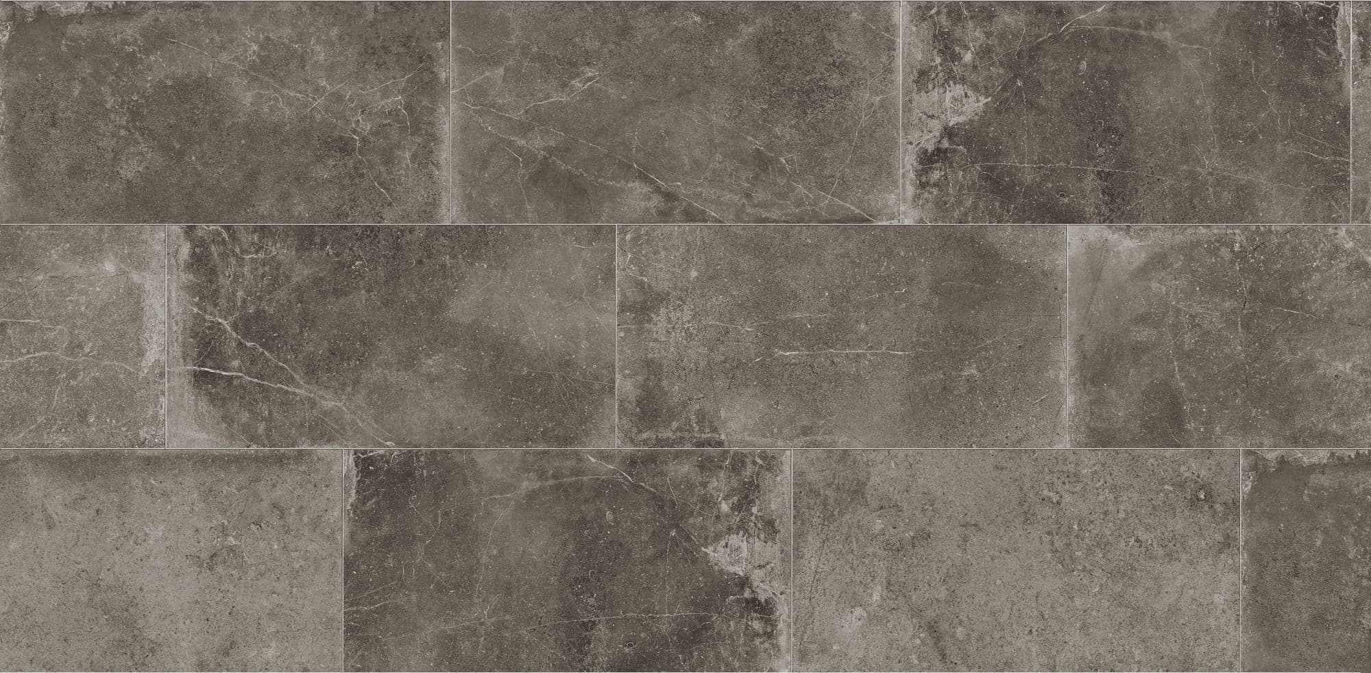 Rustic Stone Charcoal in architectural space