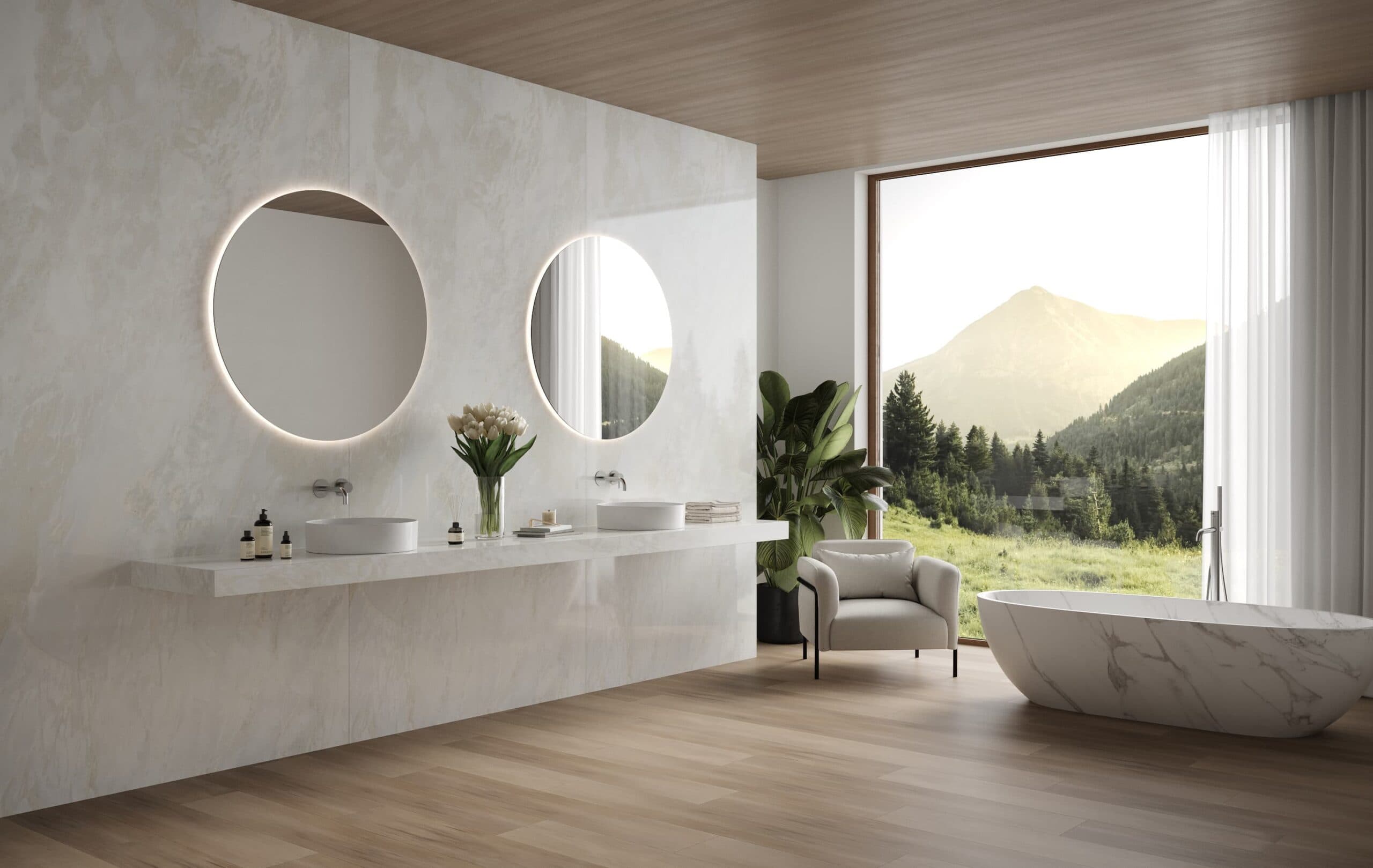 Namibia white installation space