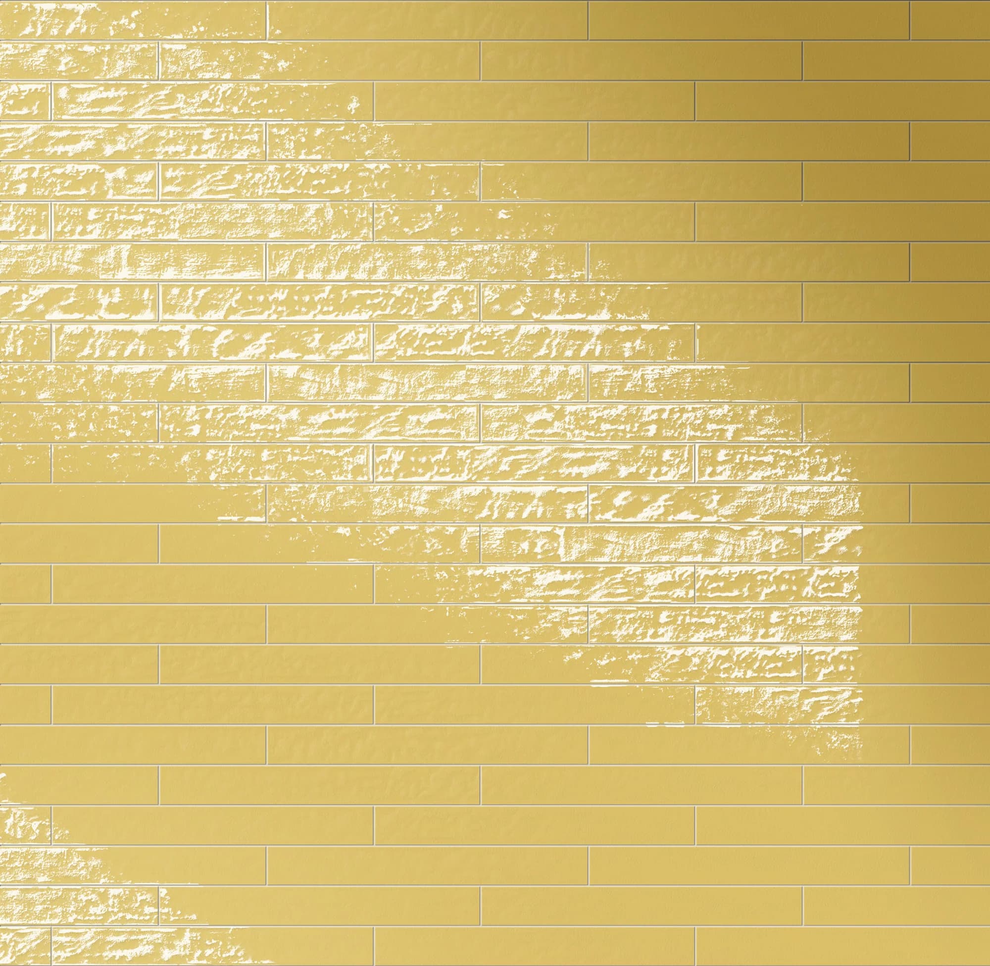 Playful Gold in architectural space