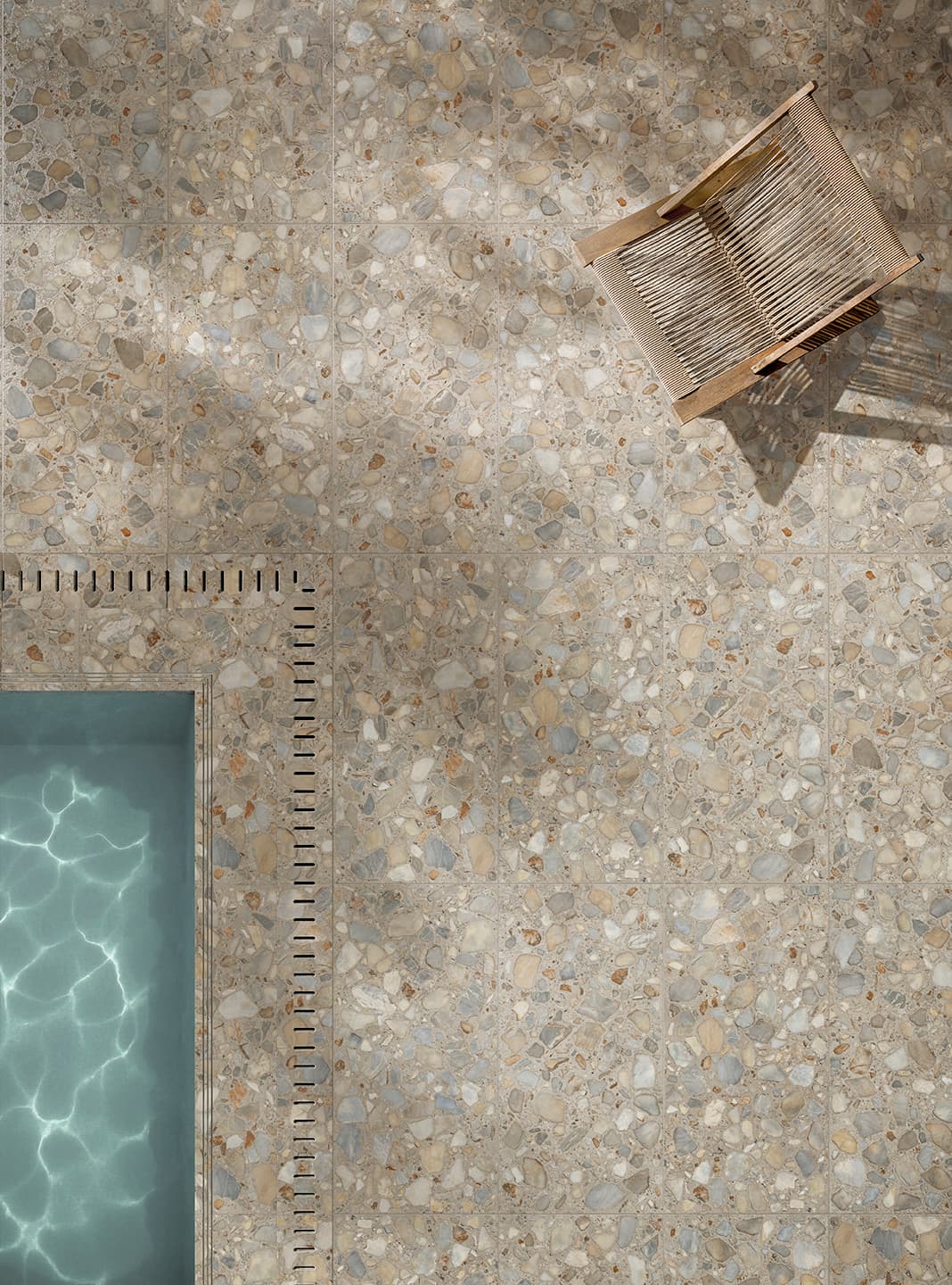 Brown sand architectural surface detail