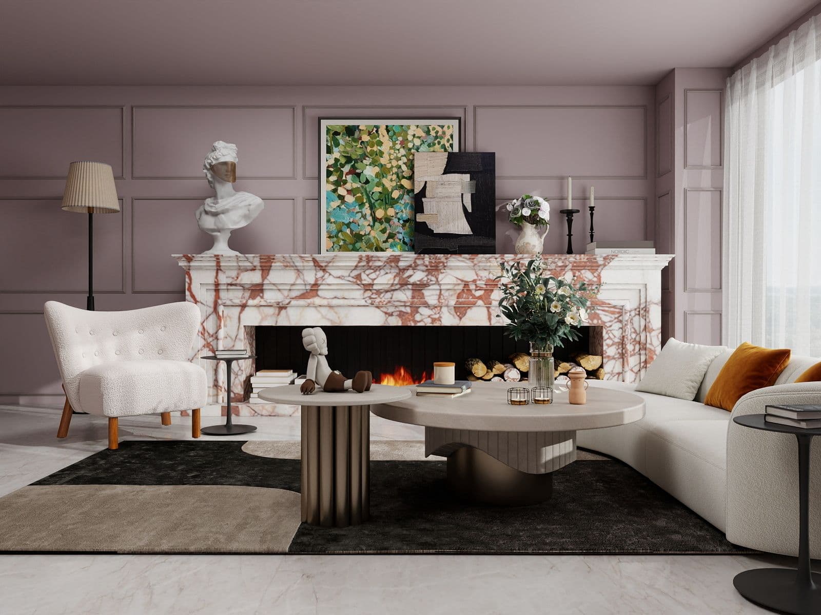 Calacatta Dante SOFT 3D installation space