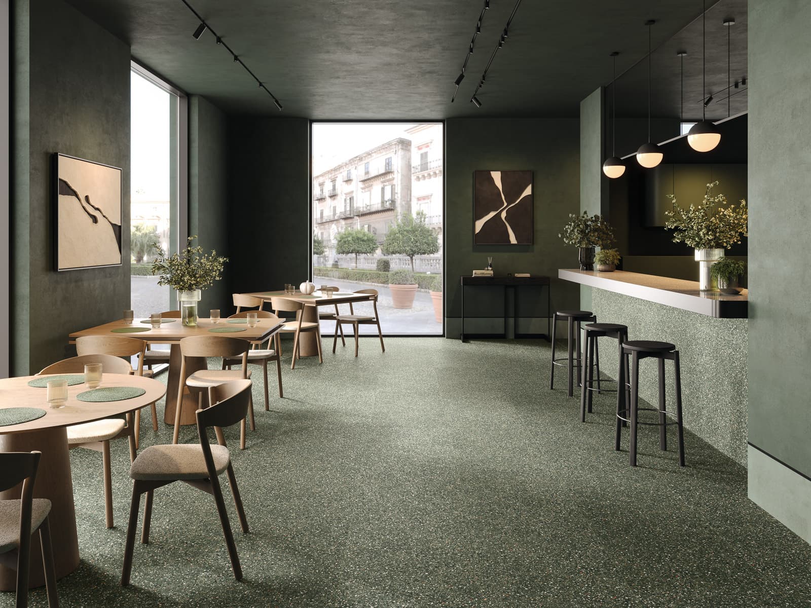 Mystere Green installation space
