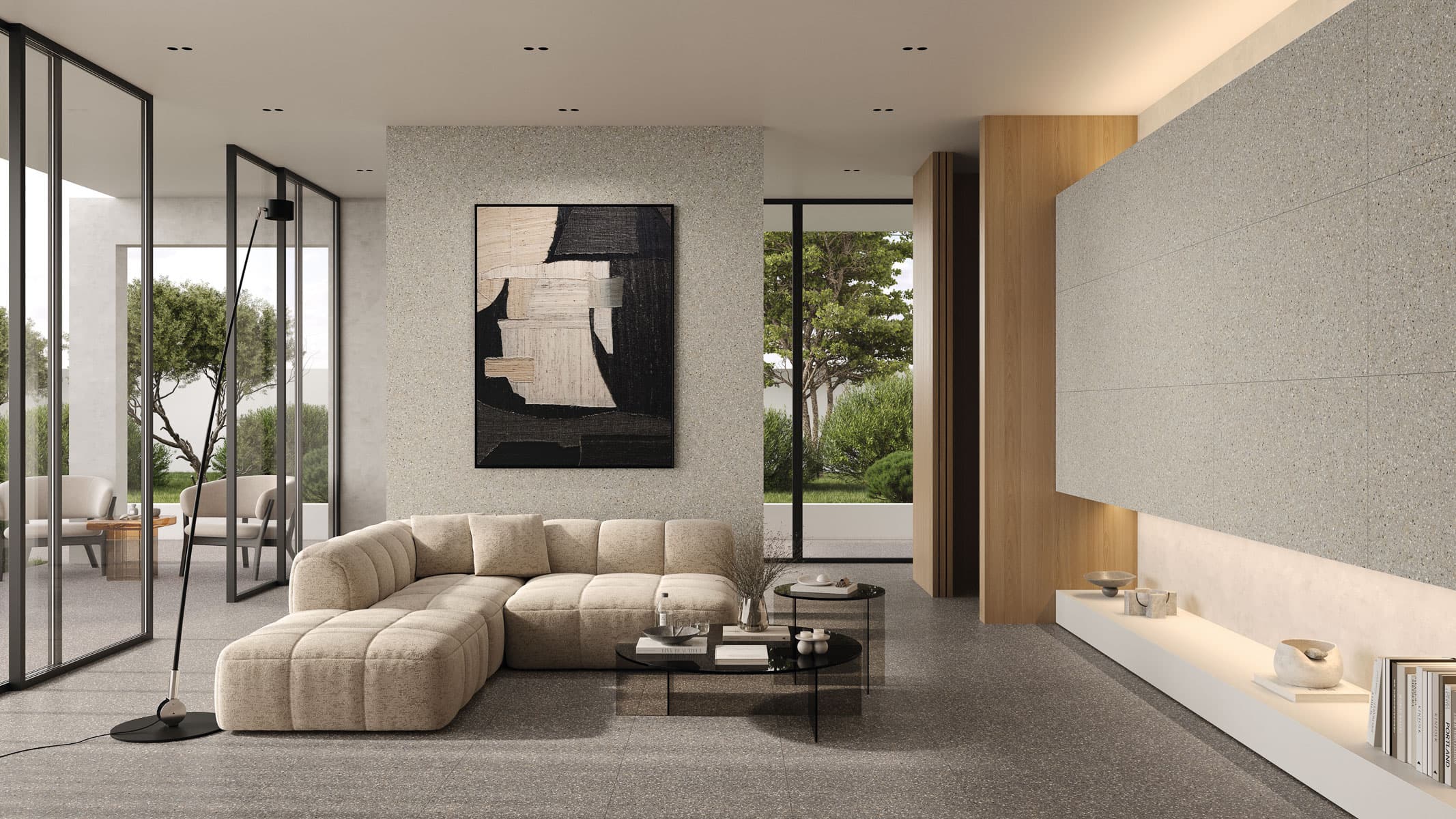 Mystere Light Grey installation space