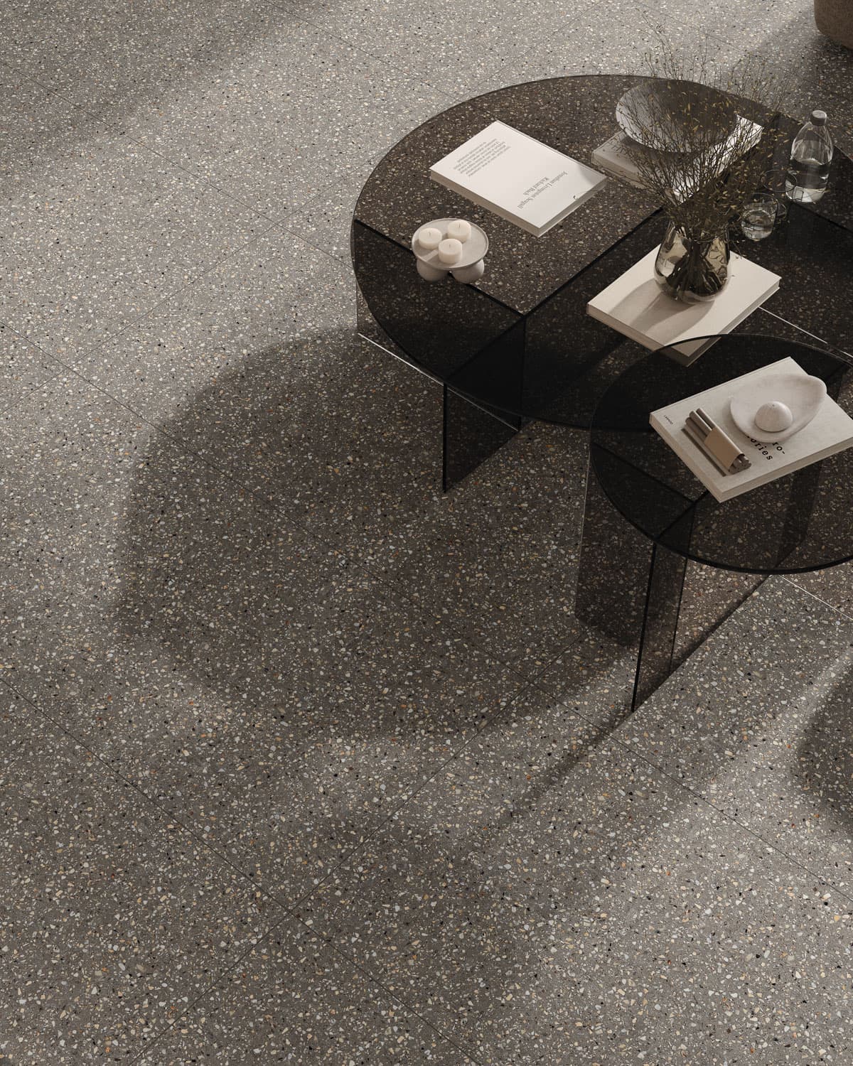 Mystere Light Grey in architectural space