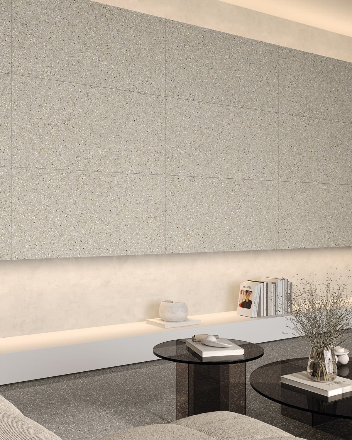 Mystere Dark Grey installation space