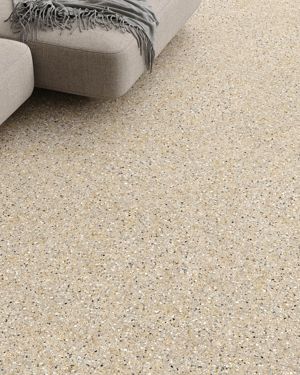 Mystere Sand in architectural space