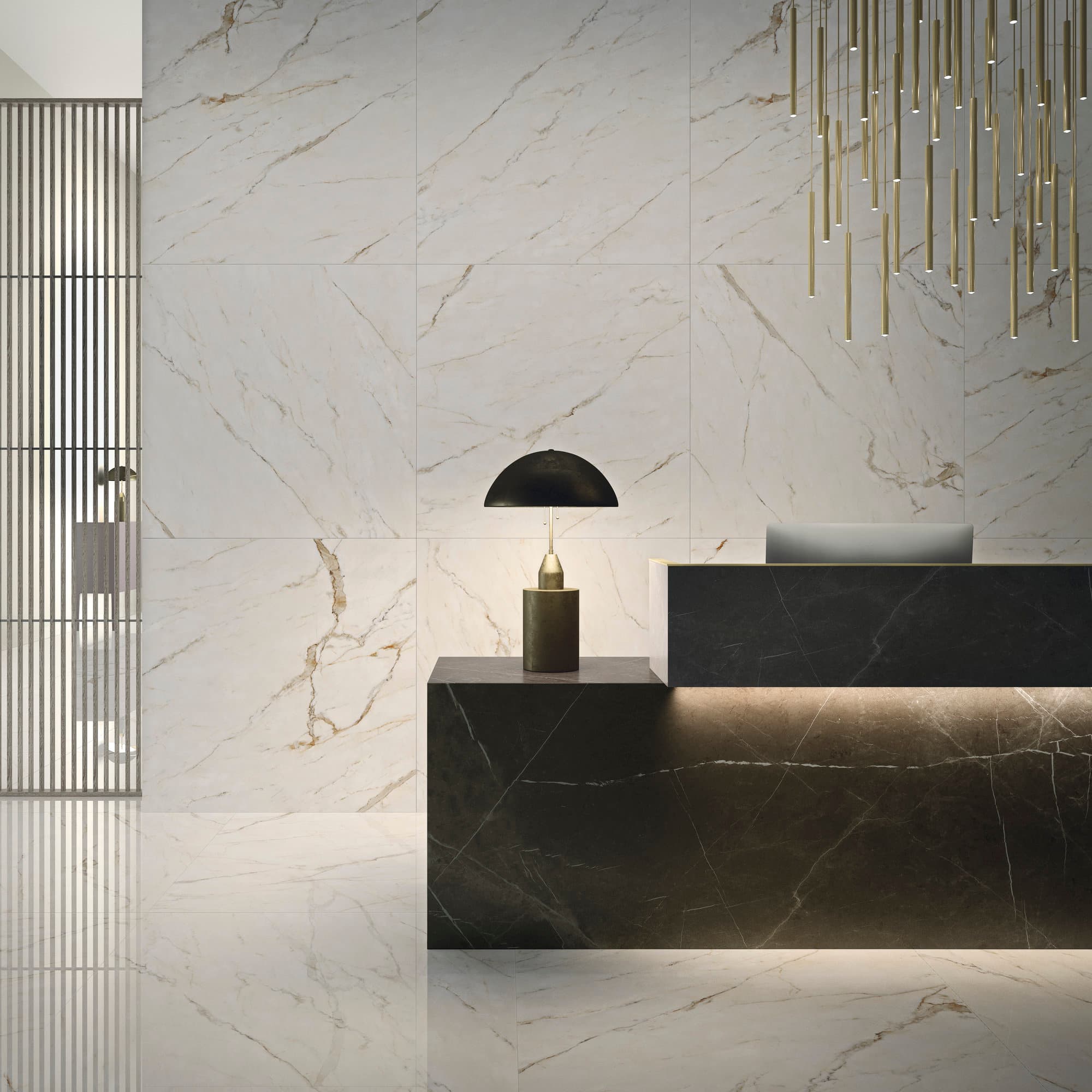 Calacatta Oro installation space