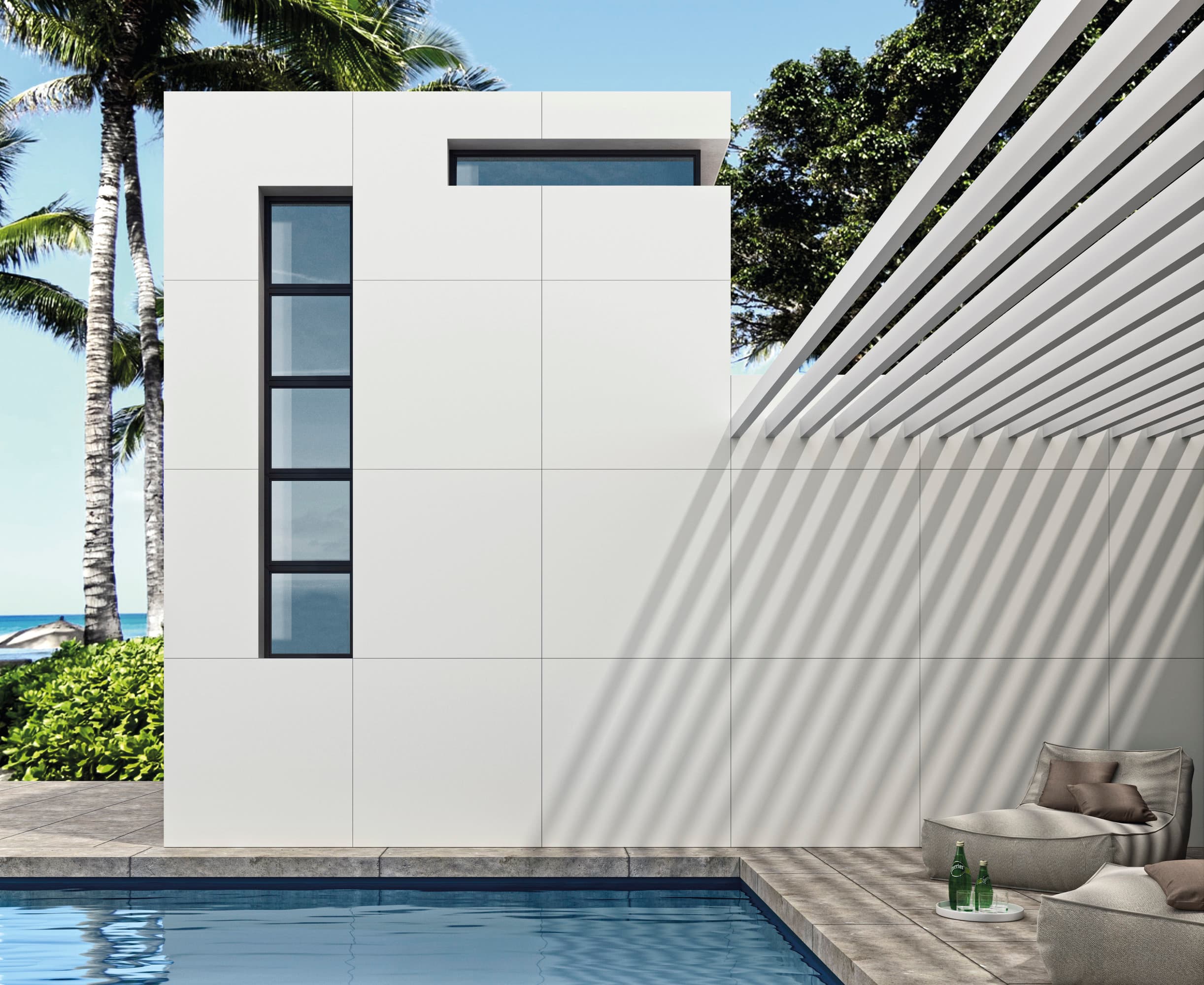 Pure White installation space