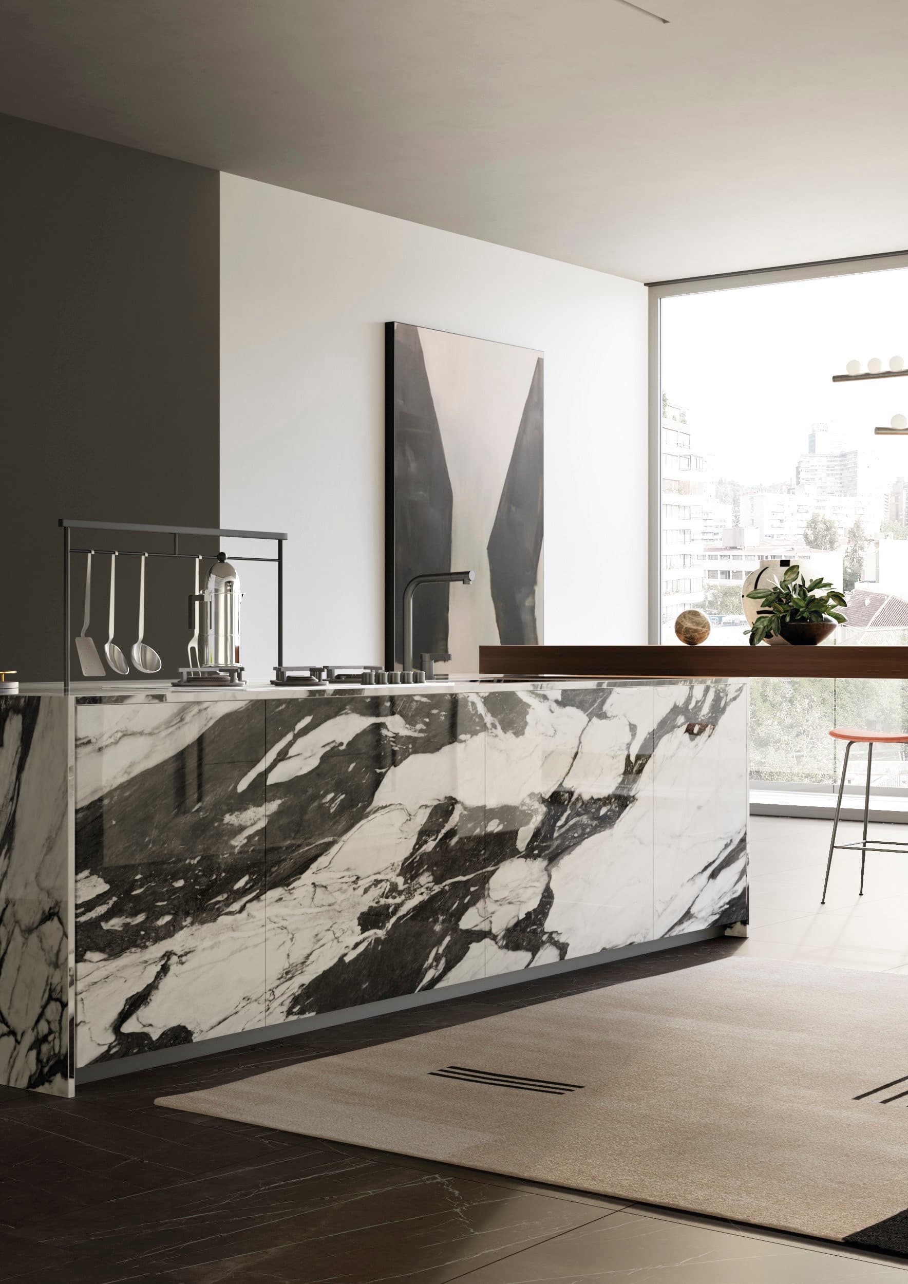 Pietra-grey installation space