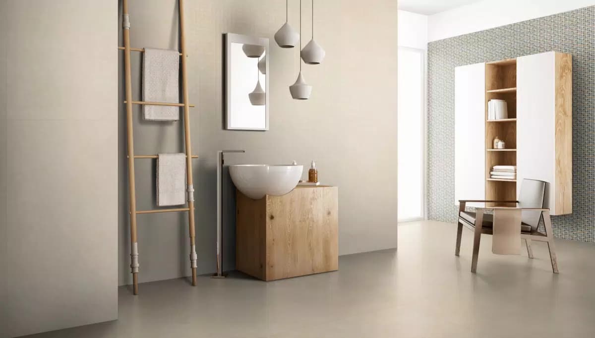 Cream Sandstone in architectural space