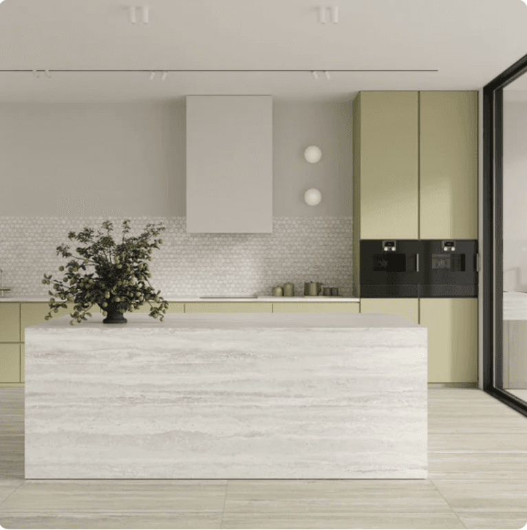Travertine Navona installation space