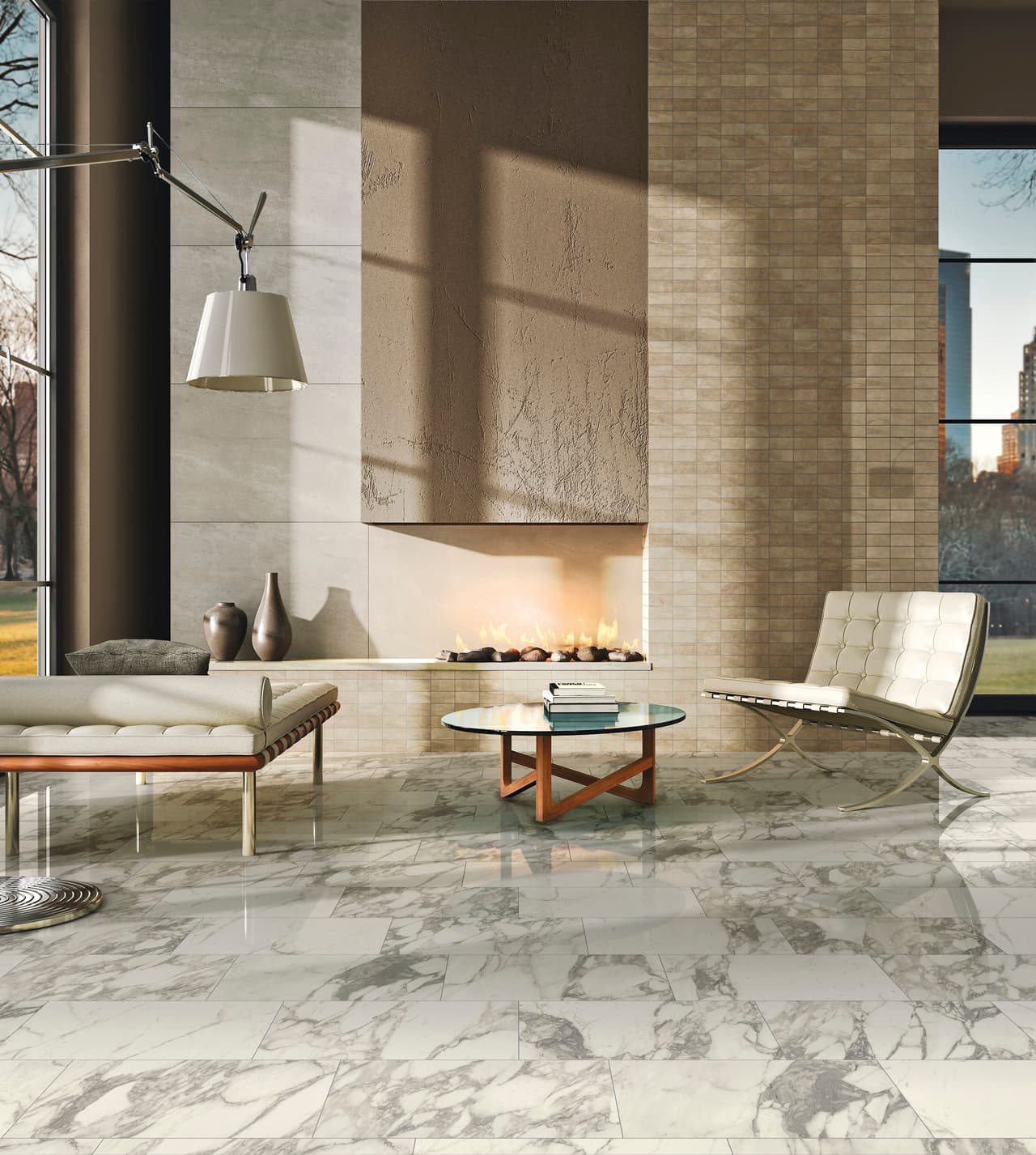 Arabescato installation space